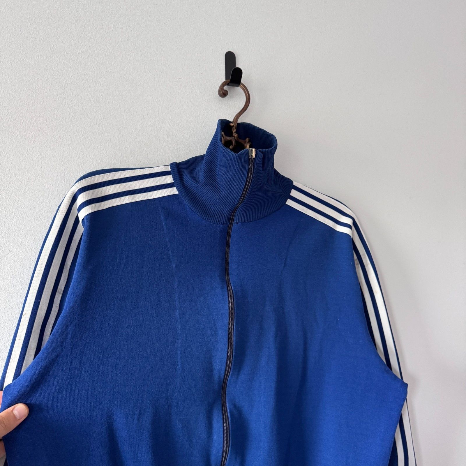 Adidas 70s Adidas Vintage Track Zip Jacket West Germany Y2K Size US L / EU 52-54 / 3 - 2 Thumbnail
