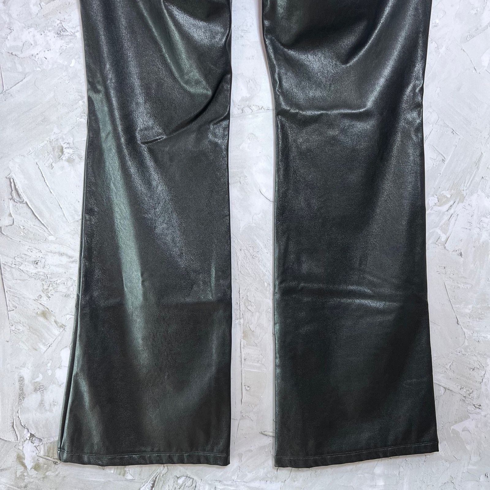 Commando Commando Faux Leather Five Pocket Flare Pant L Black EUC Size 26" / US 2 / IT 38 - 9 Thumbnail