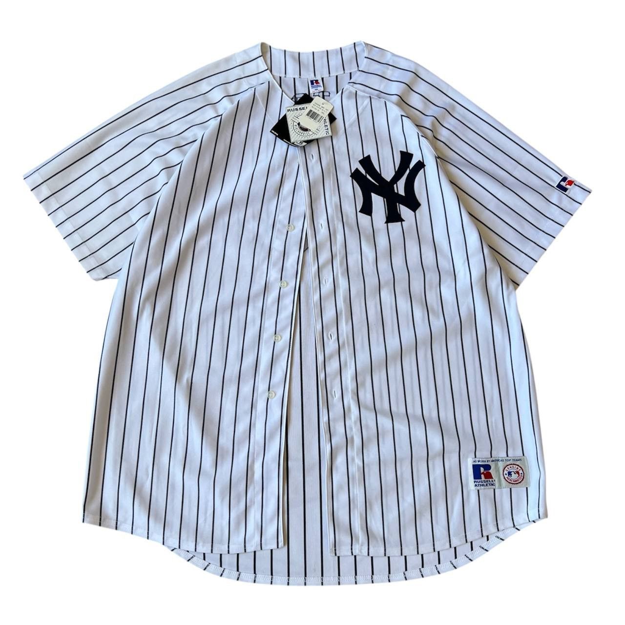 Vintage NEW! RUSSEL NEW YORK YANKEES #55 MATSUI BASEBALL MLB SHIRT Size US XXL / EU 58 / 5 - 1 Thumbnail