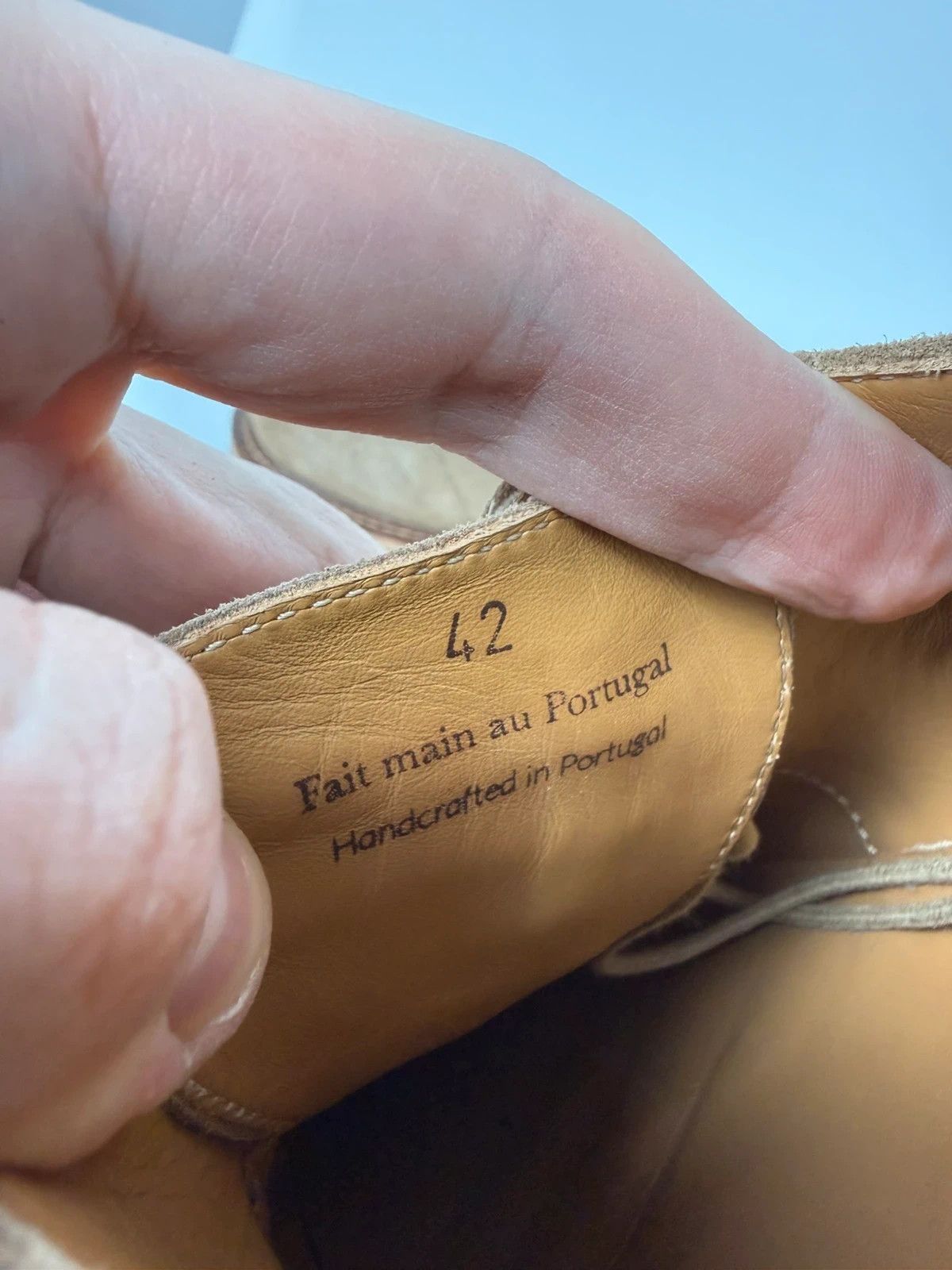 Bobbies Bobbies Paris Suede Derby Shoes size 42 Size US 9 / EU 42 - 9 Thumbnail