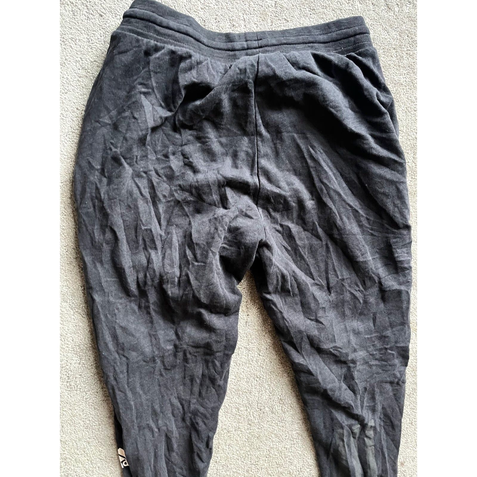 Adidas Adidas Climacool Black Sweatpants Men Size M Fleece Solid Logo Activewear Size US 31 - 4 Thumbnail
