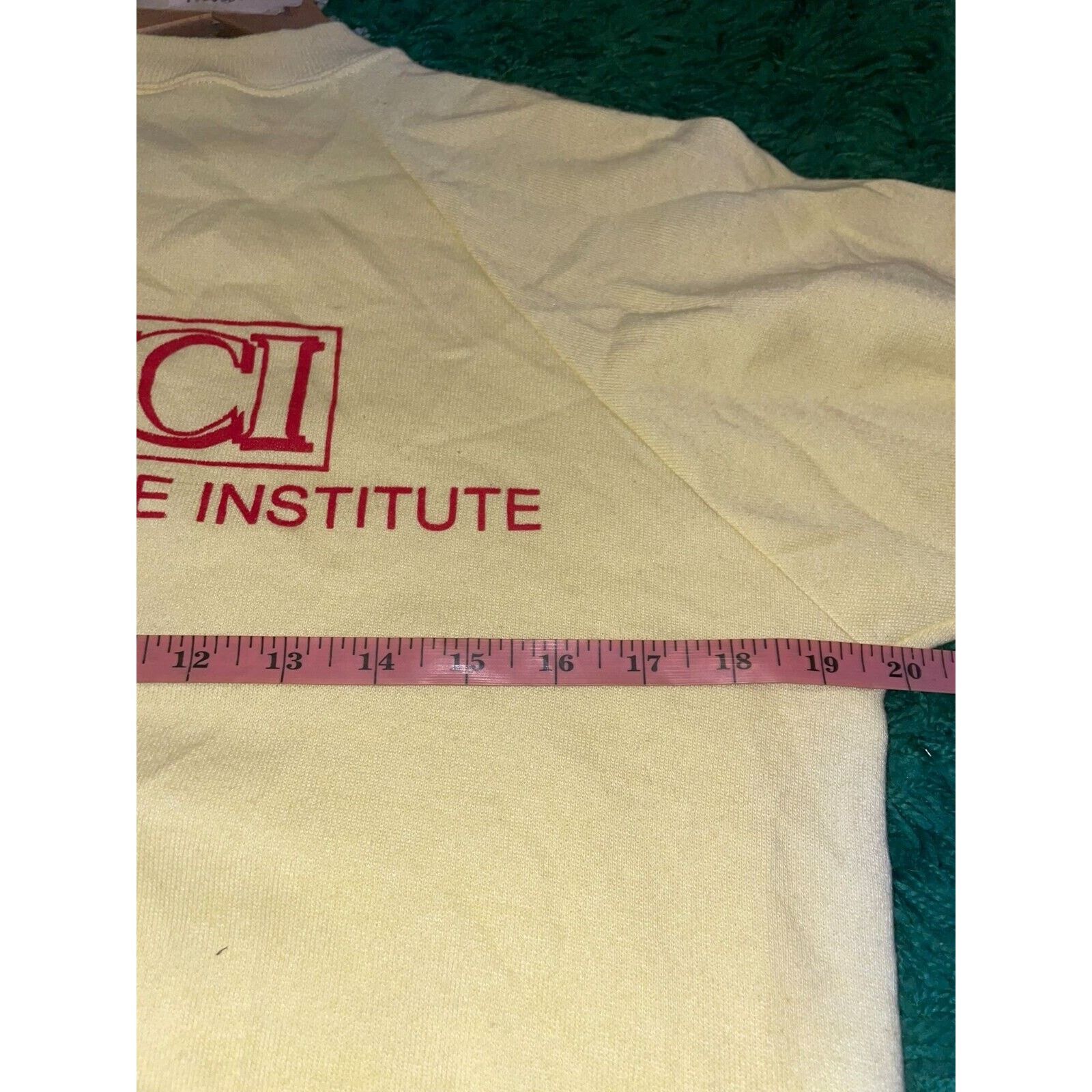 Jerzees Vintage Western Care Institute Sweatshirt Crewneck 90s NWT M Size US M / EU 48-50 / 2 - 12 Thumbnail