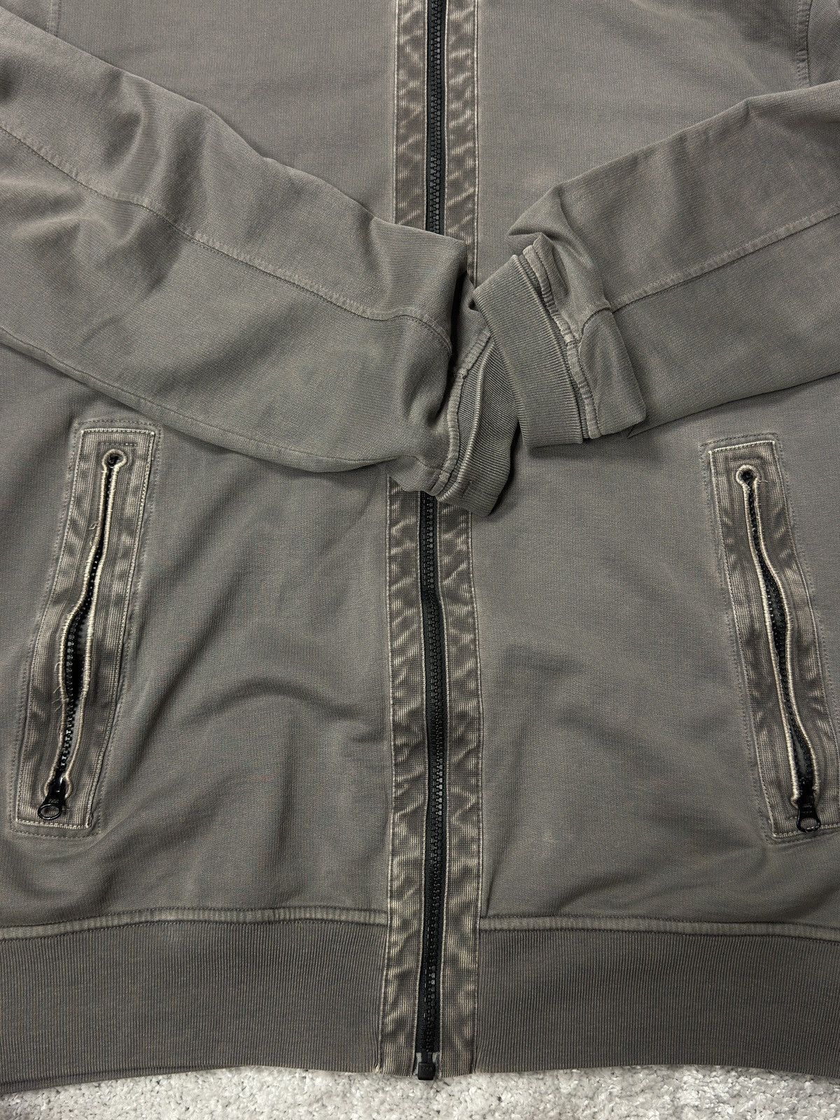 C.P. Company × Stone Island × Vintage Vintage Stone Island Garment Dyed Zip Hoodie Size US XL / EU 56 / 4 - 2 Thumbnail