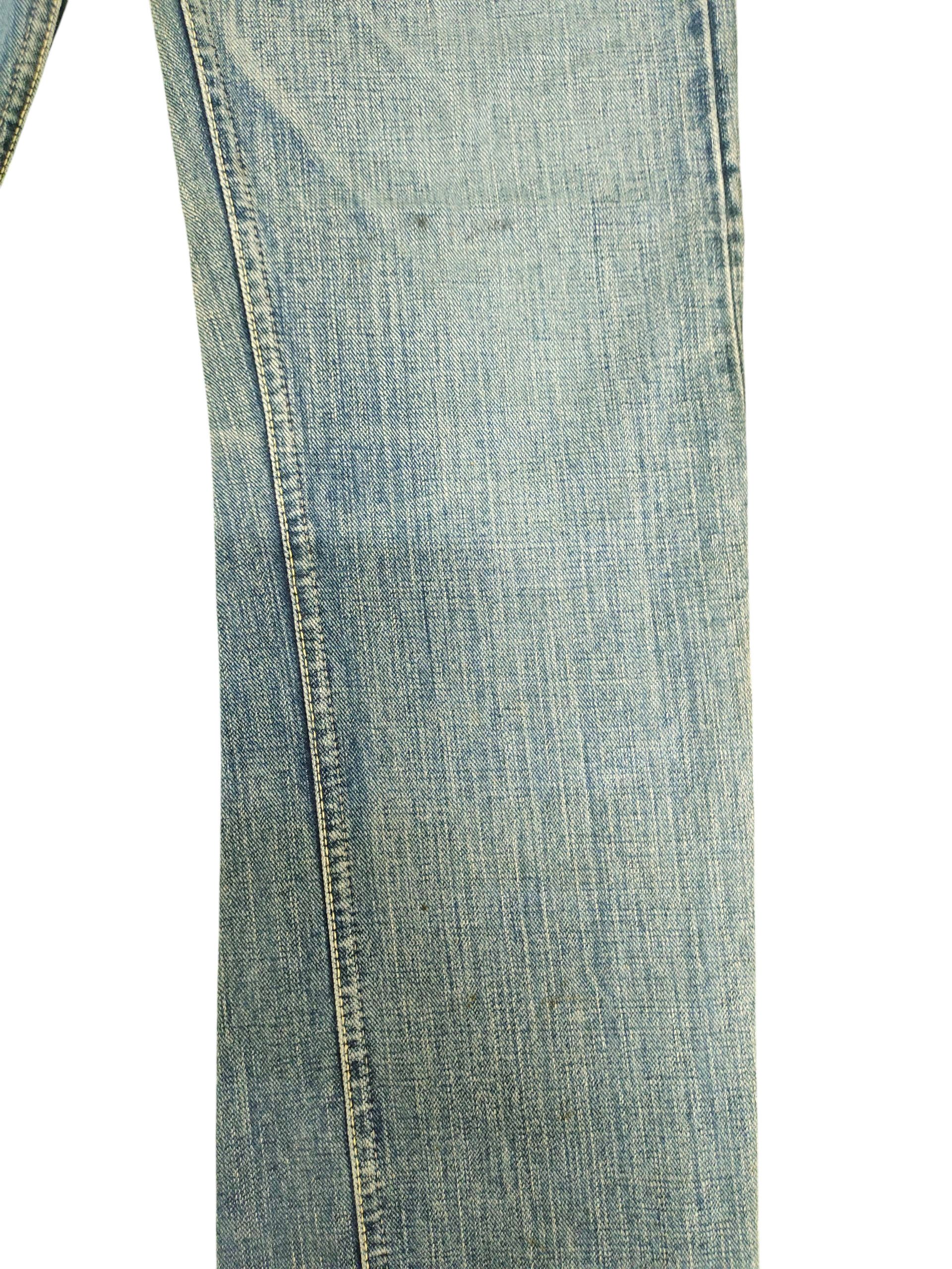 Sugar Cane Vintage 90s Sugar Cane Selvedge Jeans - Clawmark Faded denim Size US 28 / EU 44 - 3 Thumbnail