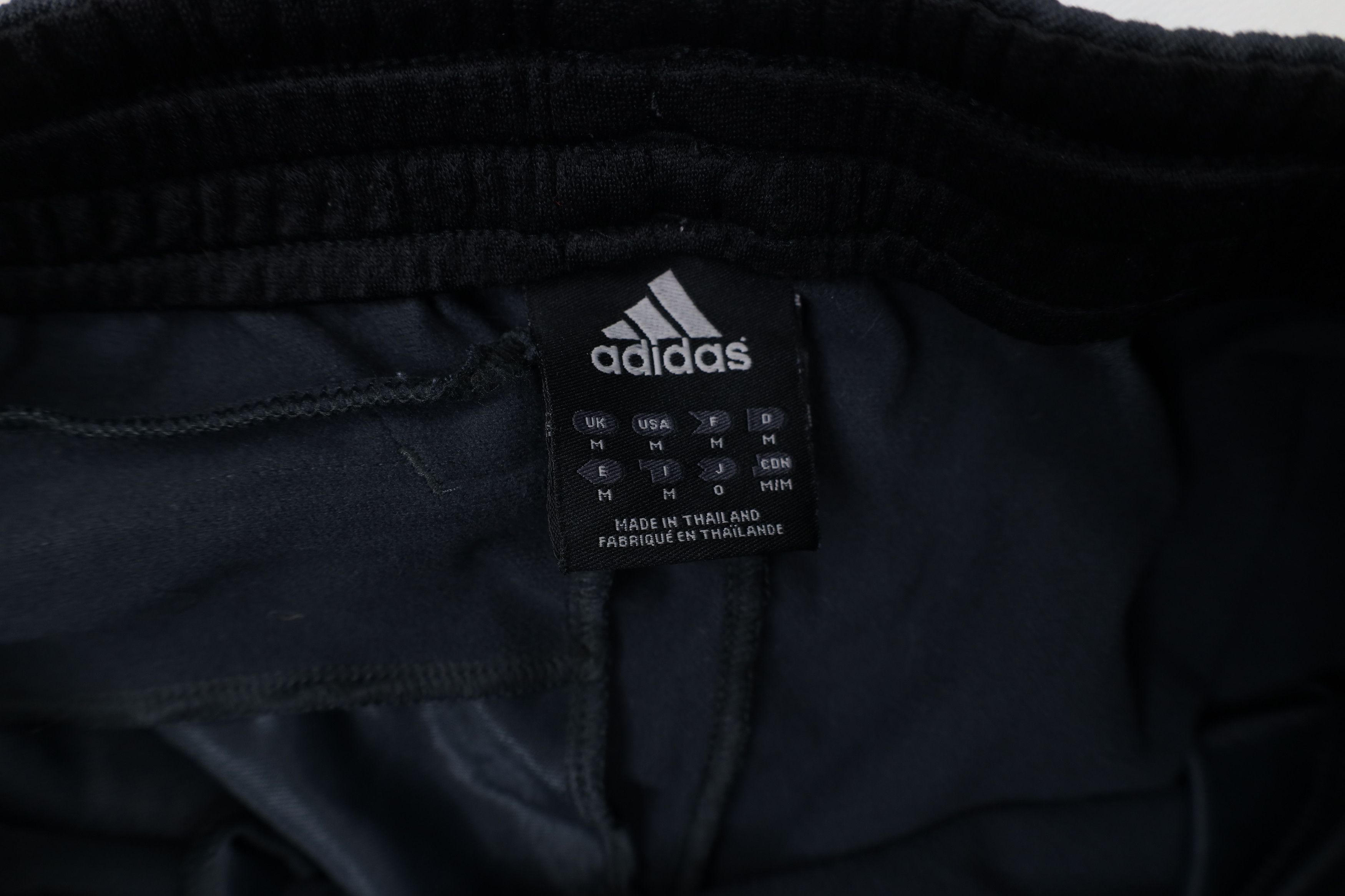 Adidas × Vintage Vintage Y2K Adidas Spell Striped Wide Leg Sweatpants Gray Size US 34 / EU 50 - 6 Thumbnail