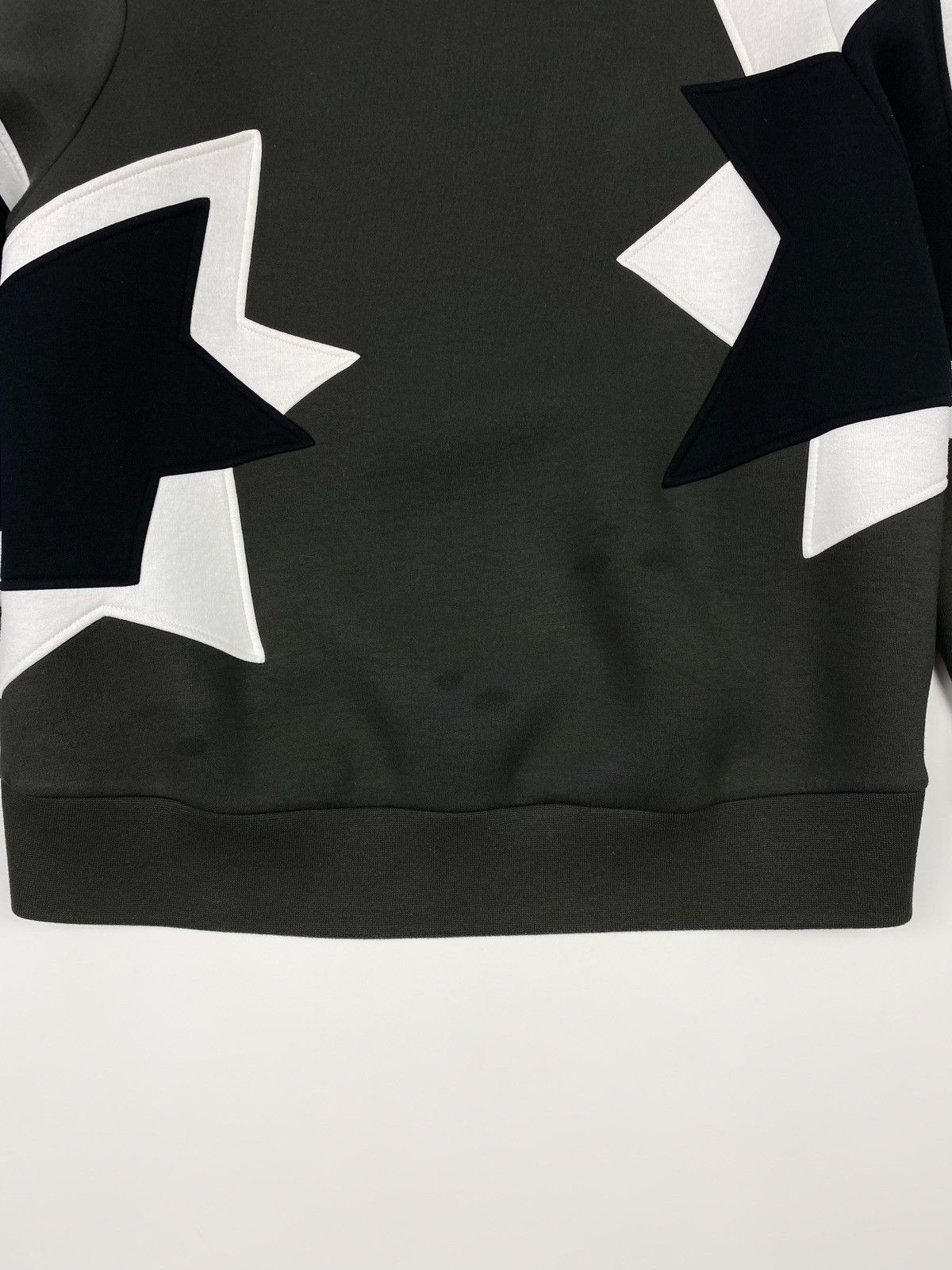 Neil Barrett Neil Barrett Patchwork Star Sweatshirt Size US XS / EU 42 / 0 - 6 Thumbnail