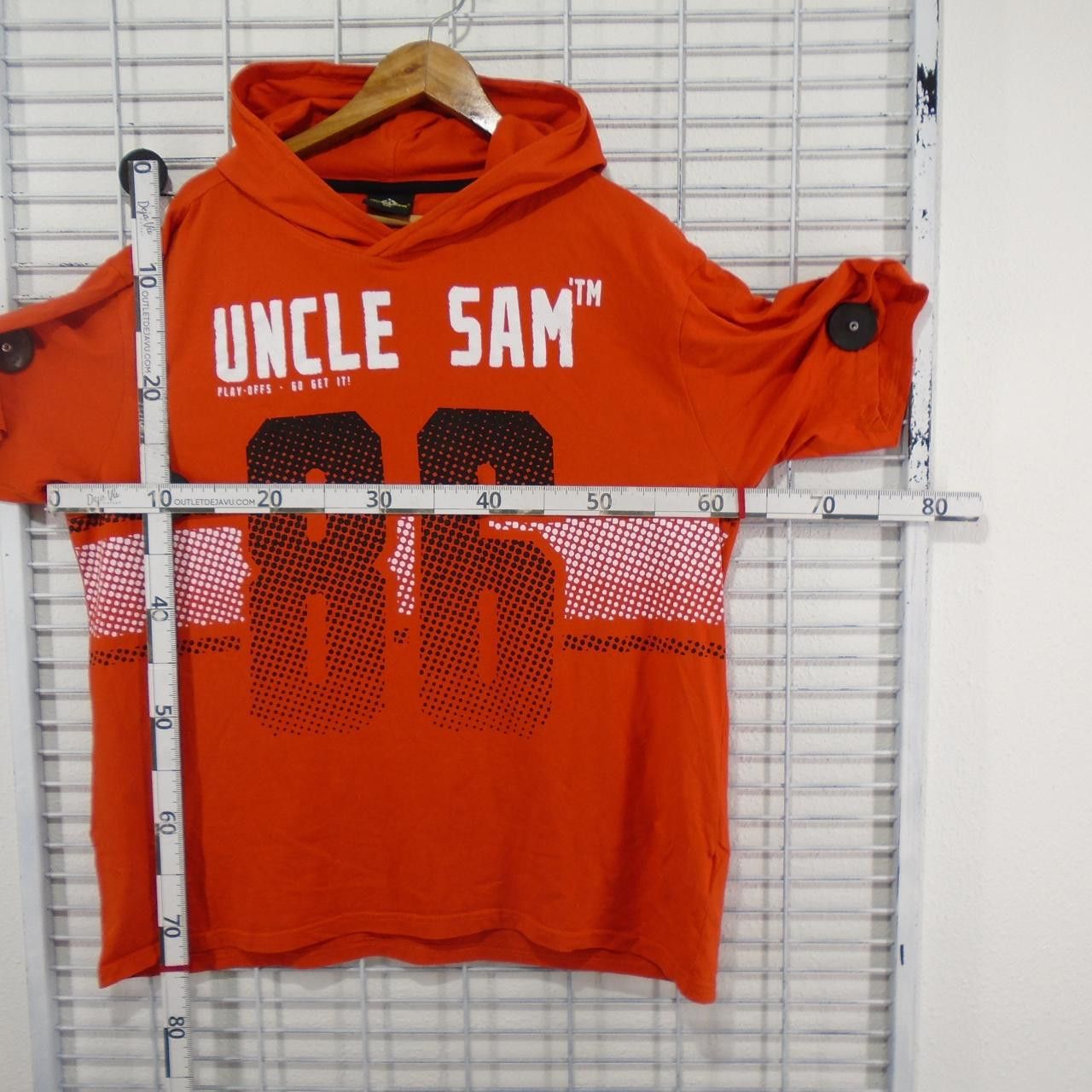 Vintage Men's T-Shirt Uncle Sam Size US XXL / EU 58 / 5 - 8 Thumbnail