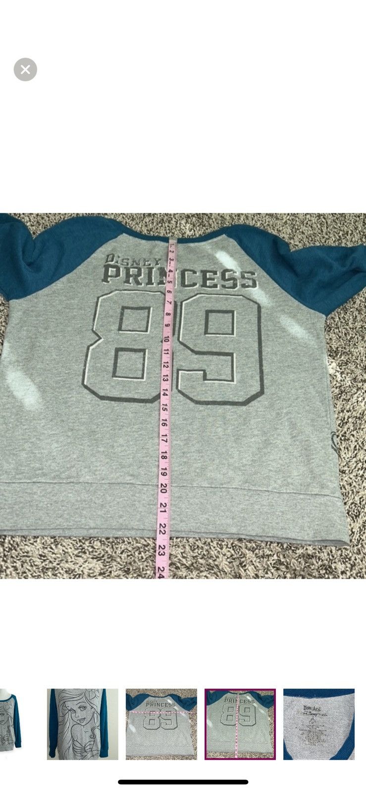 Disney Disney medium Ariel pullover sweatshirt Size M / US 6-8 / IT 42-44 - 2 Thumbnail