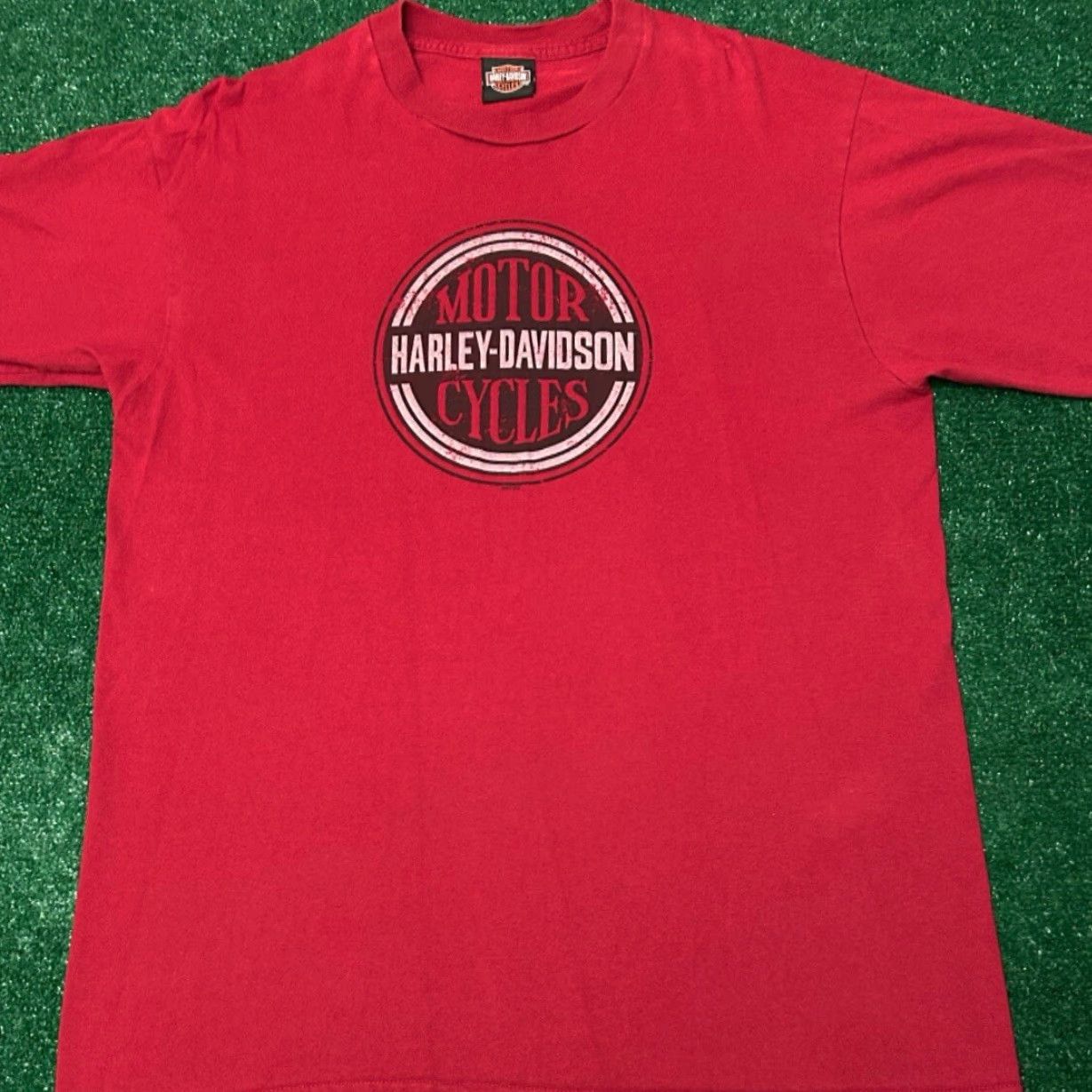 Harley Davidson VINTAGE Harley-Davidson Shirt XL Red Biker 2011 Y2K 90s Grunge Punk Motorcycle Jacksonville Florida Logo Men Size US XL / EU 56 / 4 - 4 Thumbnail