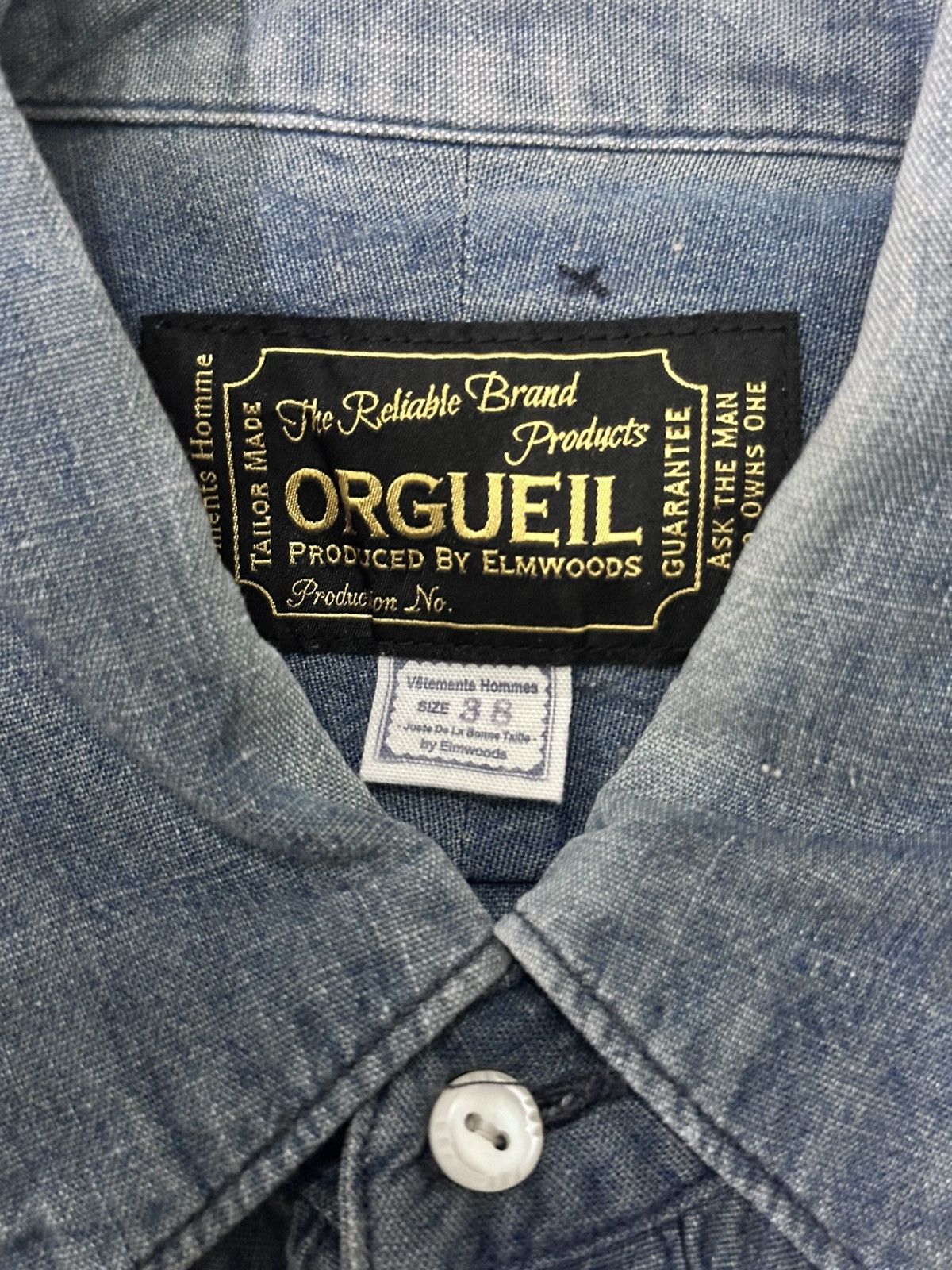 Japanese Brand × Orgueil × Studio D'Artisan ORGUEIL X STUDIO DARTISAN X JAPAN BRAND Size US XXS / EU 40 - 8 Thumbnail