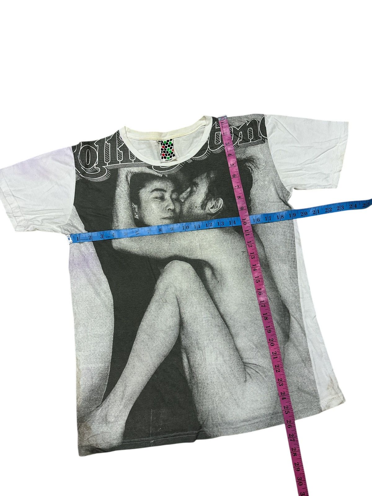 Vintage Distress tee john lennon x yoko ono . Size US L / EU 52-54 / 3 - 2 Thumbnail