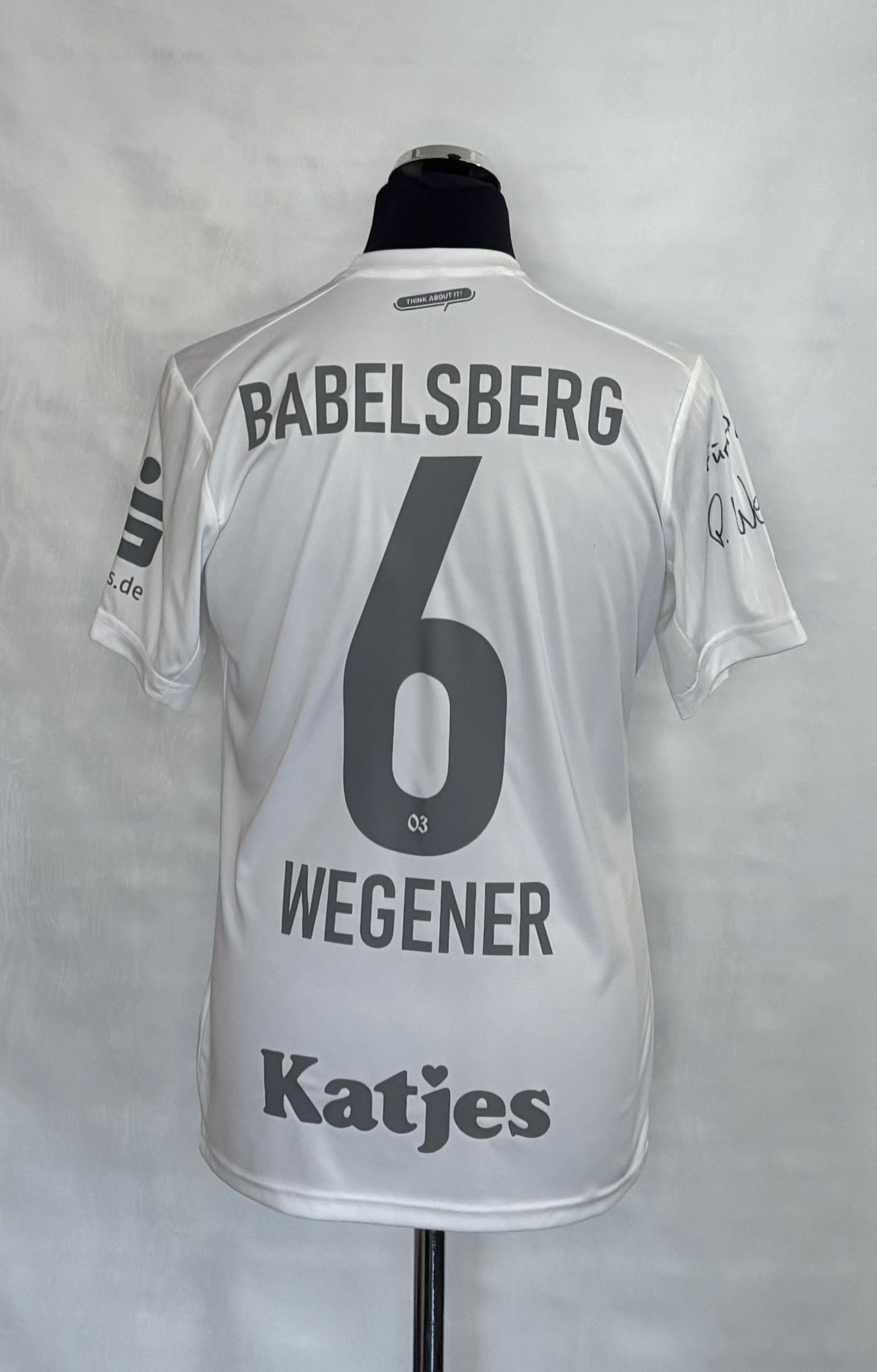 Joma SV Babelsberg 03 2024/2025 Wegener #6 Joma Football Jersey Size US M / EU 48-50 / 2 - 2 Thumbnail