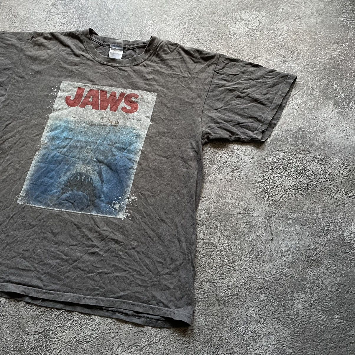 Band Tees Vintage Y2K JAWS MOVIE BAND ABSTRACT ANGRY SKELETON Size US L / EU 52-54 / 3 - 3 Thumbnail