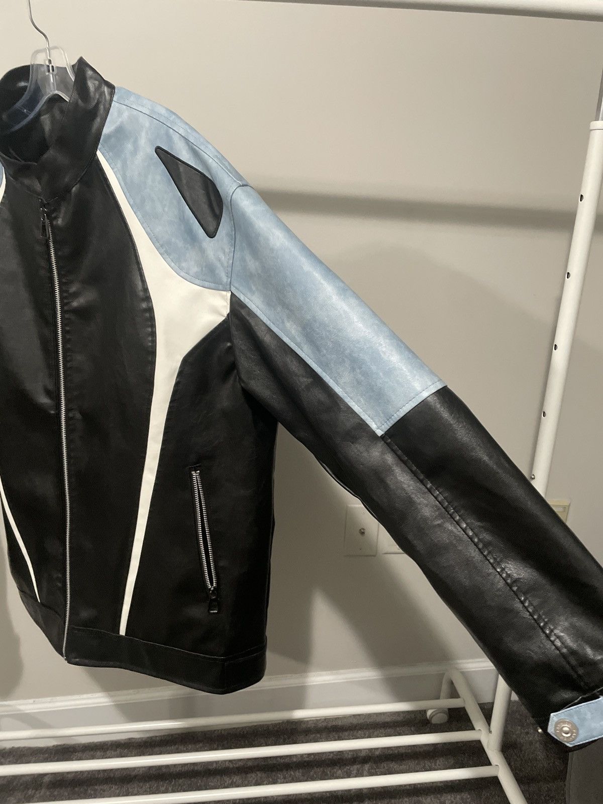 Other Biker leather jacket Size US L / EU 52-54 / 3 - 4 Thumbnail