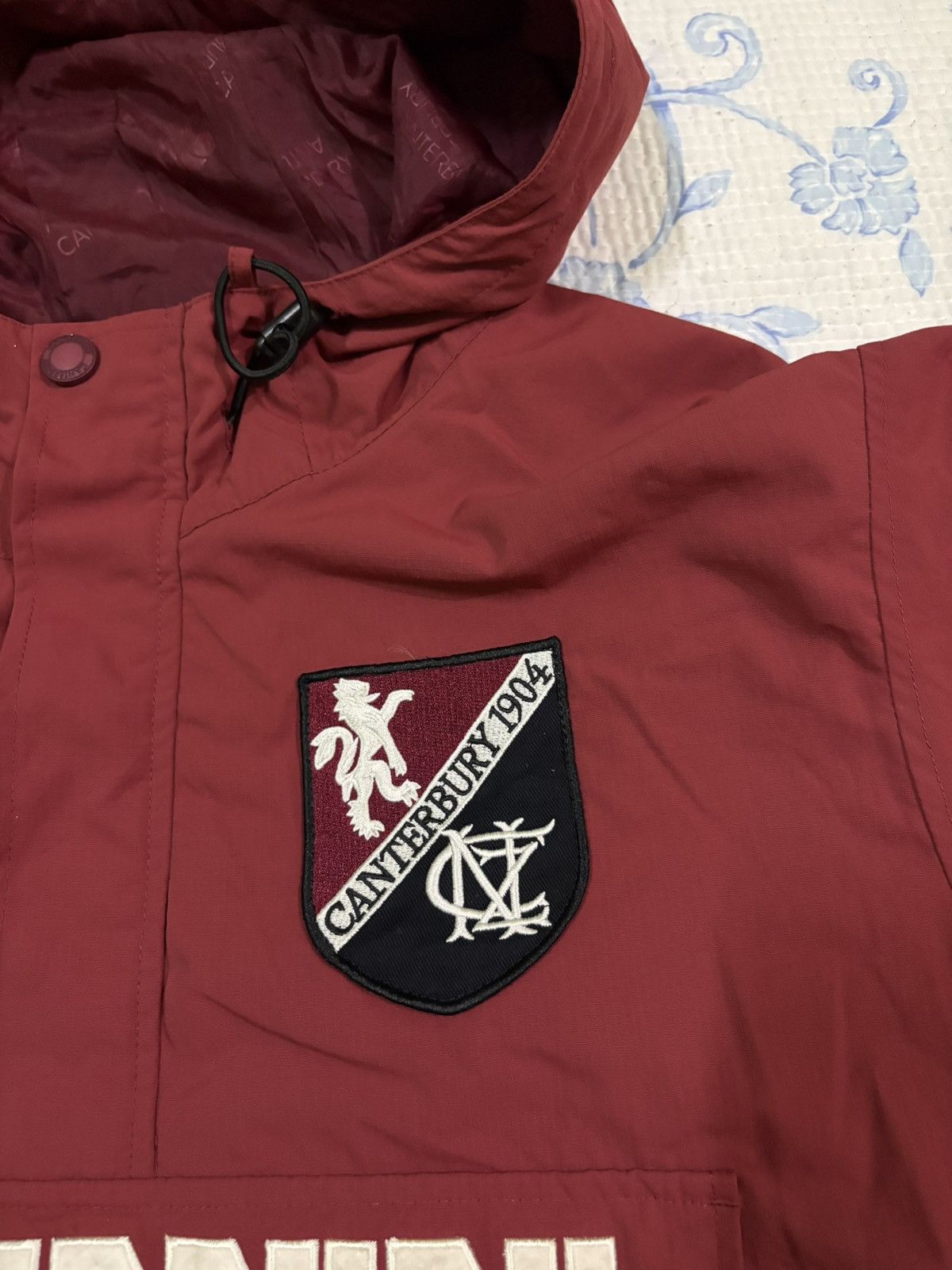 Canterbury of New Zealand Canterburry Anorak Hoodie Jacket Size US XL / EU 56 / 4 - 14 Thumbnail