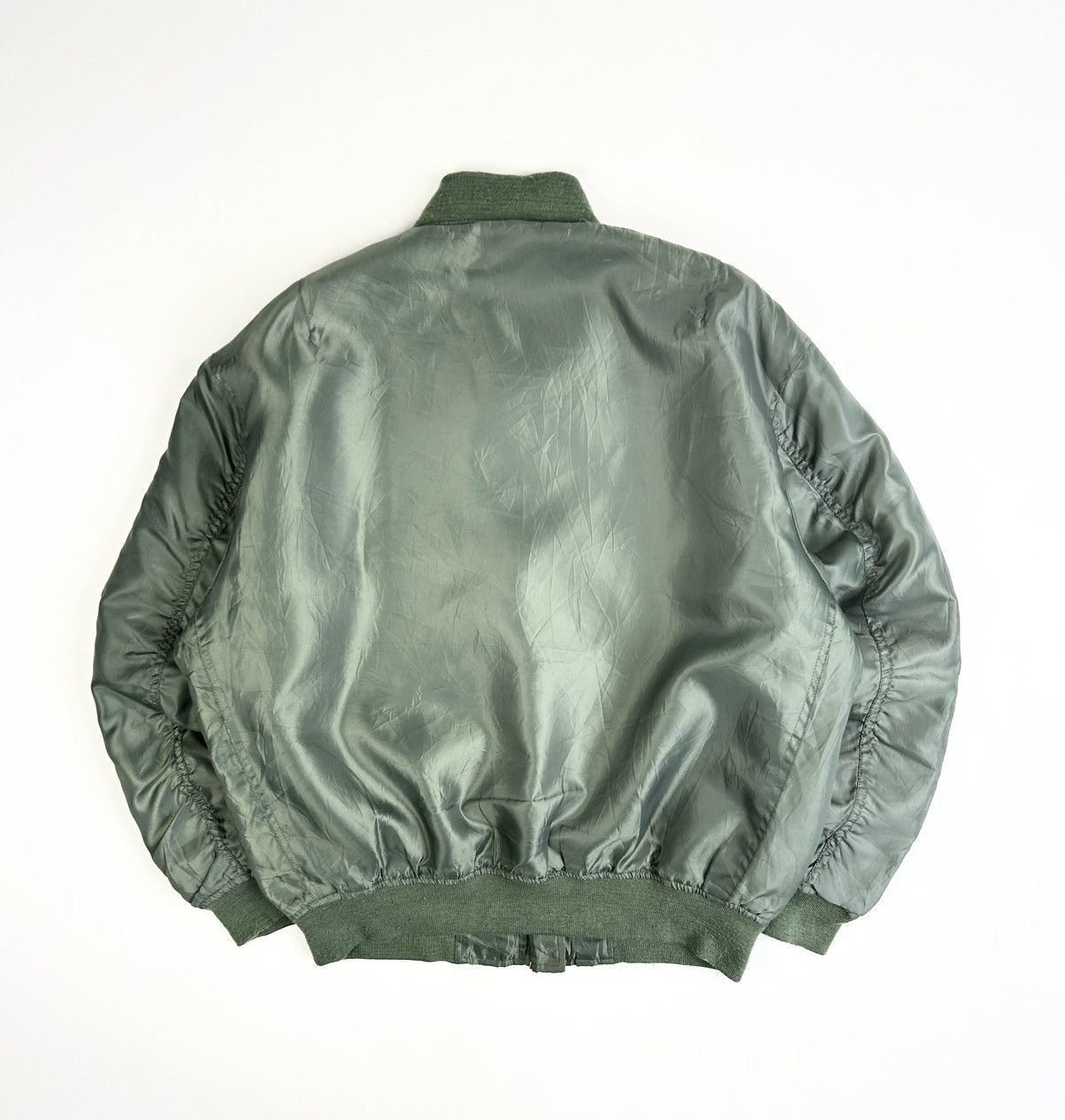 Japanese Brand Vintage Bomber Jacket MA-1 Military Japanese style Size US L / EU 52-54 / 3 - 7 Thumbnail