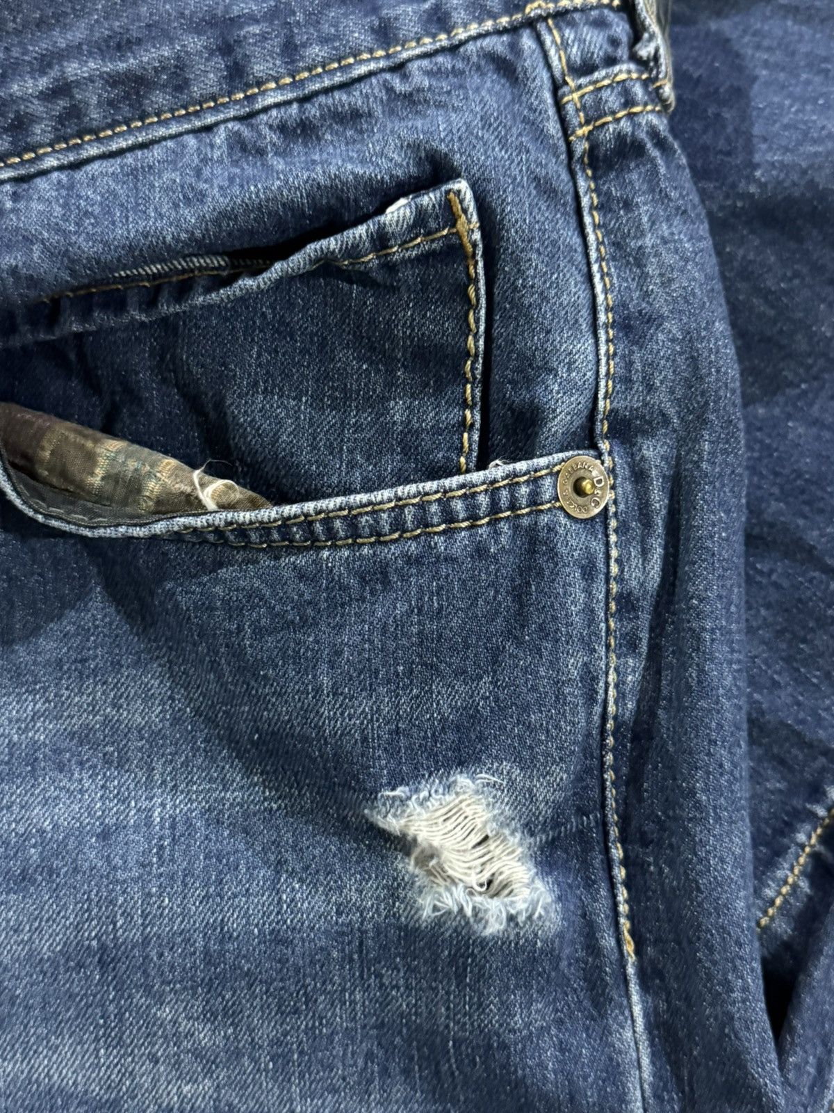 Dolce & Gabbana Vintage 00s Dolce & Gabbana Jeans Size US 38 / EU 54 - 11 Thumbnail