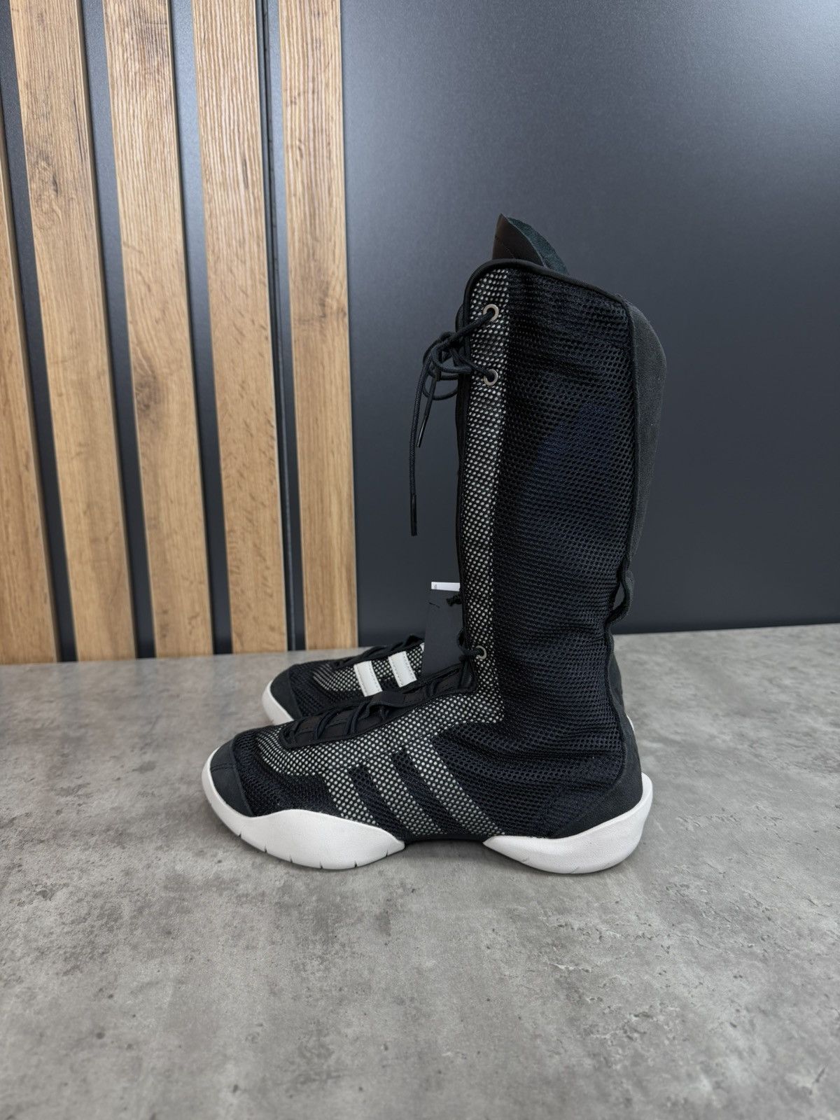Adidas Adidas Y-3 Regu Boot Black/Talc Size 37 1/3 Size US 6.5 / IT 36.5 - 6 Thumbnail