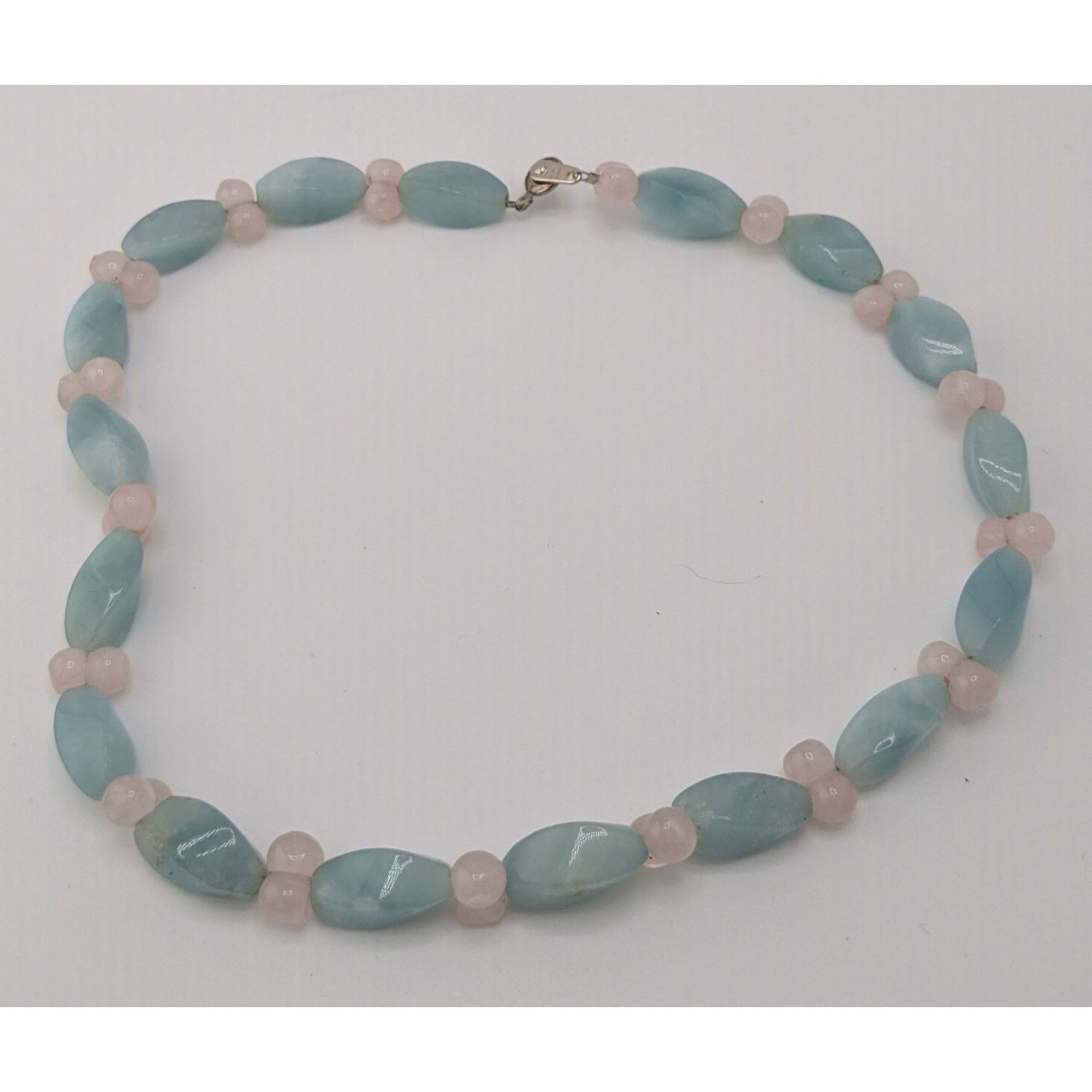 Handmade Handmade Vintage Coquette Pastel Dyed Blue And Pink Quartz B Size ONE SIZE - 6 Thumbnail