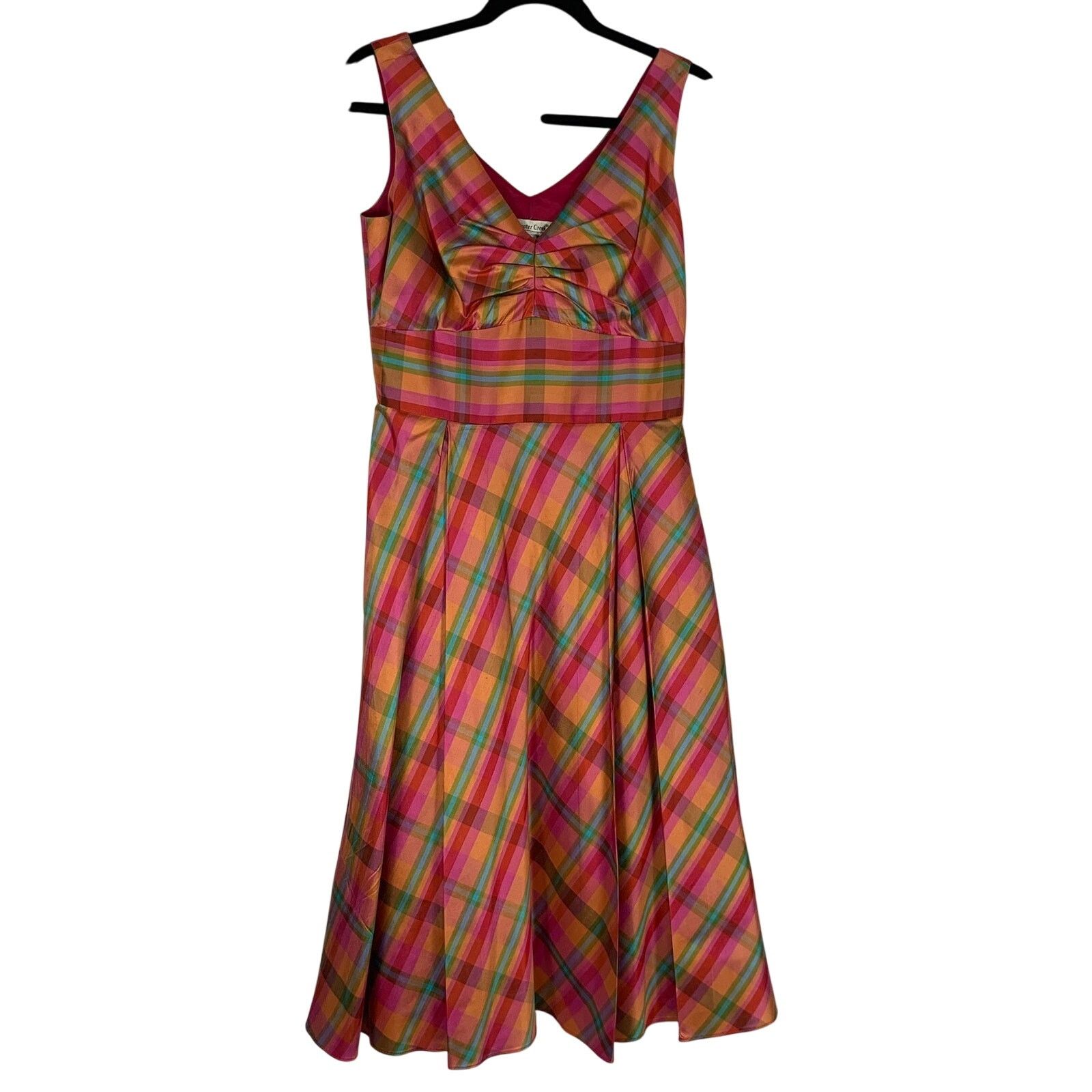 Coldwater Creek Coldwater Creek Midi Dress Women's Sz 6 100% Silk Sleeveless Size M / US 6-8 / IT 42-44 - 1 Thumbnail