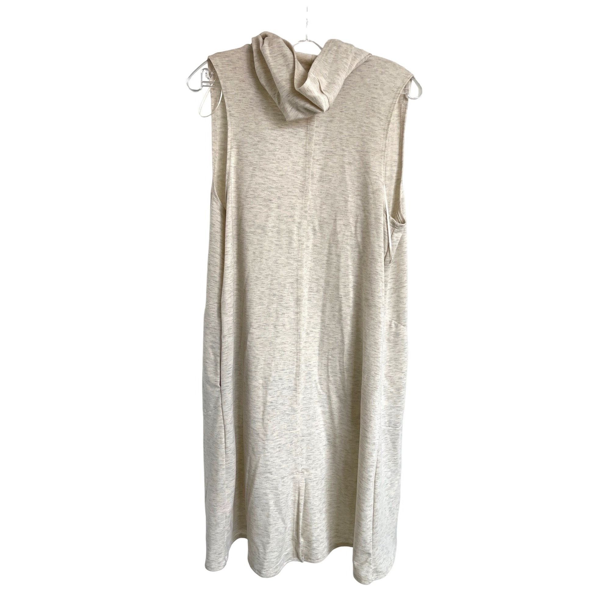 Other Lily Bleu Beach Heather Oatmeal Hooded Cover-Up Size S / US 4 / IT 40 - 4 Thumbnail