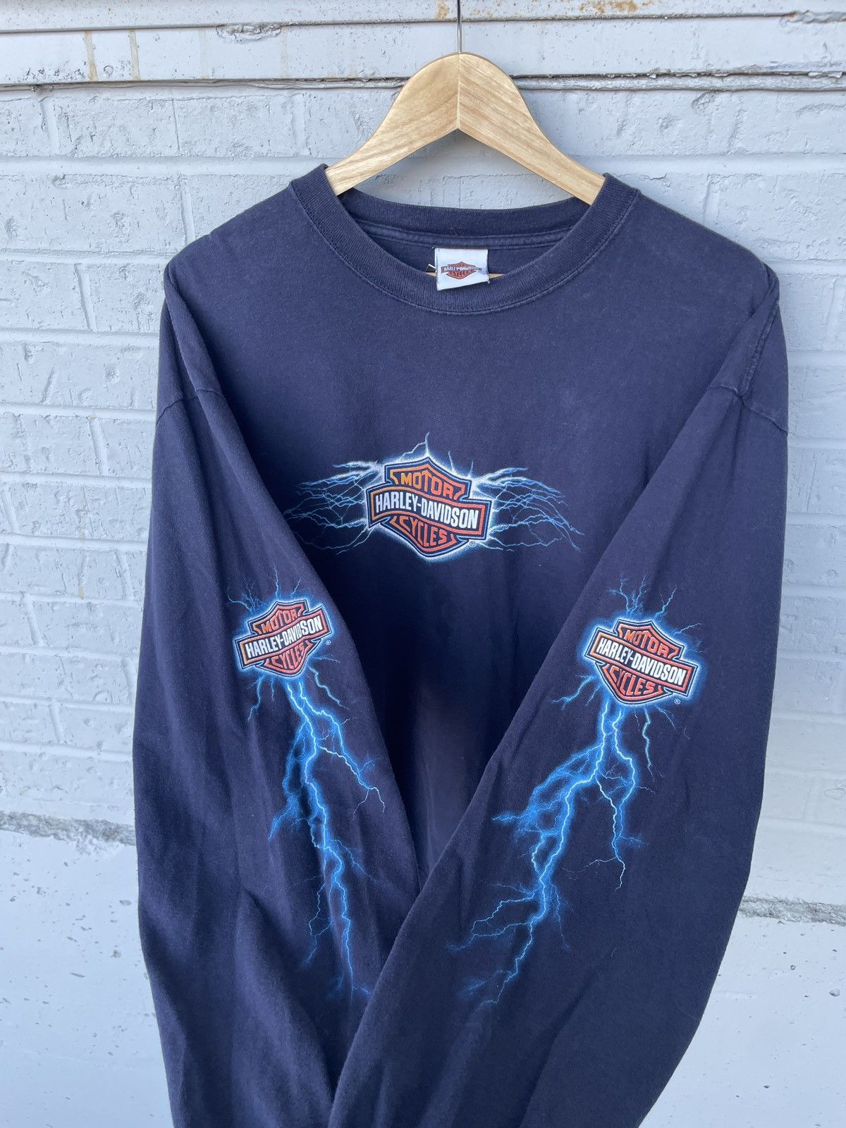 Harley Davidson Harley Davidson Lightning Long Sleeve Size US XL / EU 56 / 4 - 6 Thumbnail