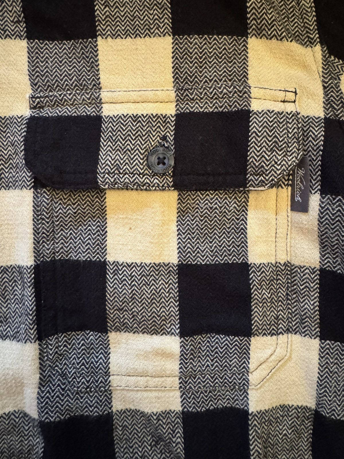 Woolrich Woolen Mills Woolrich Black & Cream Flannel Size US M / EU 48-50 / 2 - 3 Thumbnail