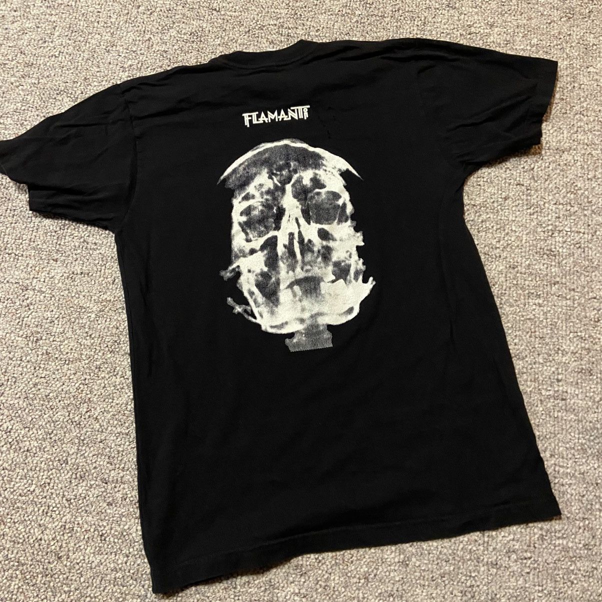 American Apparel Y2K Glow in the Dark Skull Shirt Size US L / EU 52-54 / 3 - 2 Thumbnail