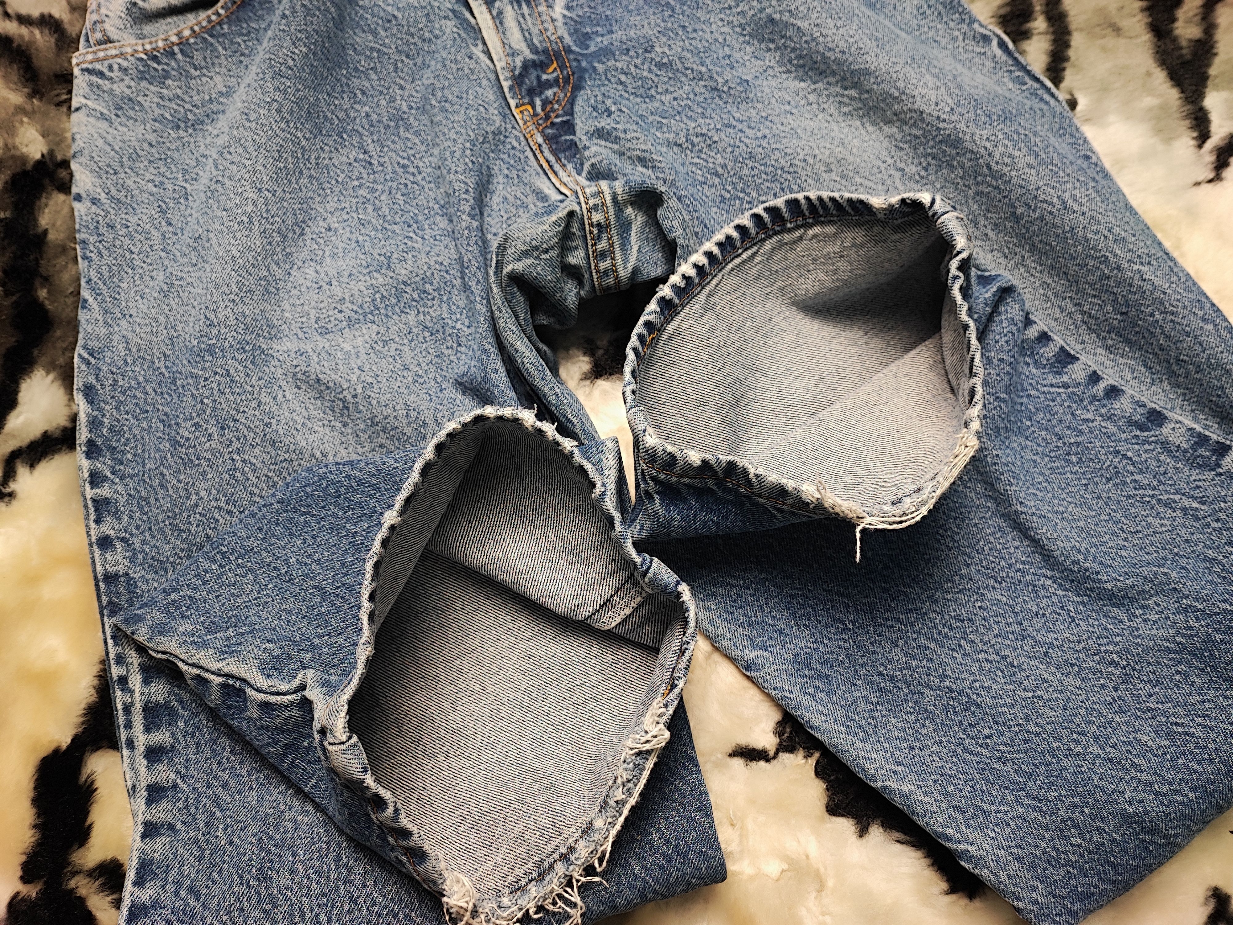 Levi's Vintage Y2K Levis 517 Low Bootcut Flared Jeans Size US 35 - 6 Thumbnail