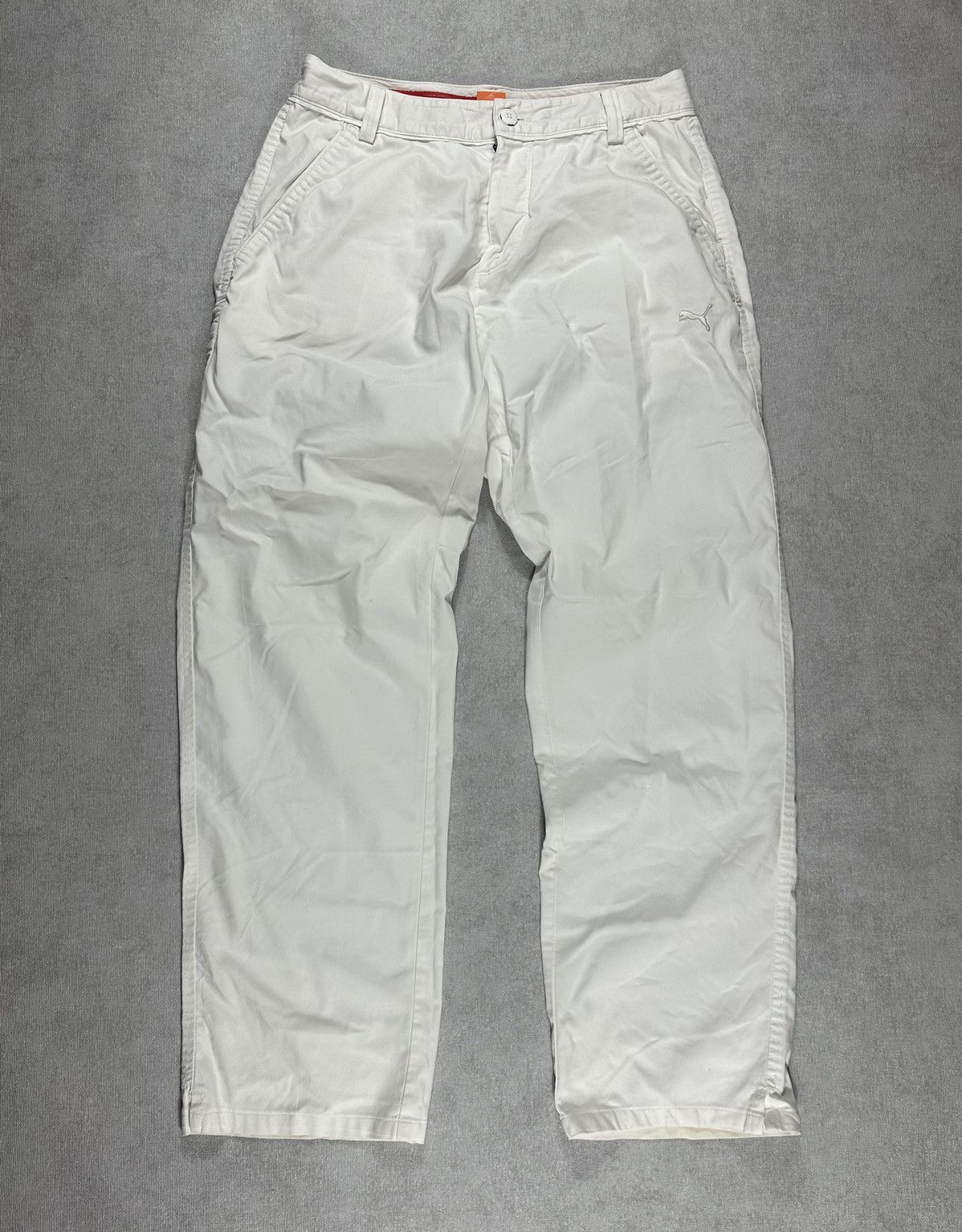Puma Puma White Nylon Y2K Track Pants Size US 30 / EU 46 - 3 Thumbnail