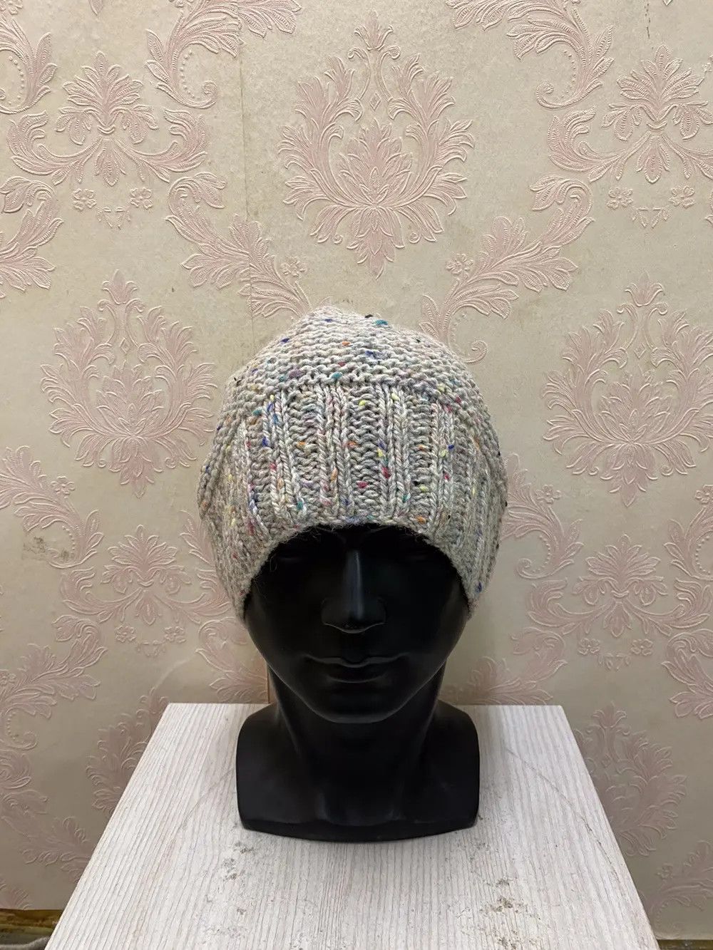 Rare Design Knit Japanese Brand Beanie Hat