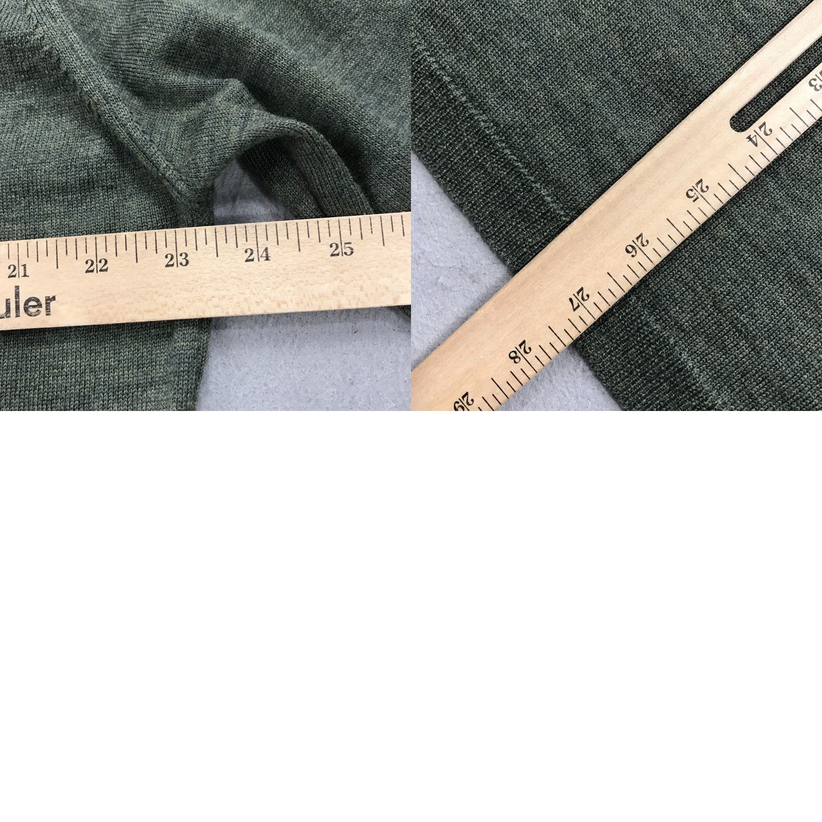 Neiman Marcus Neiman Marcus Sweatshirt Mens XL Green Wool Collared Knit Long Sleeve Preppy Size US XL / EU 56 / 4 - 8 Thumbnail