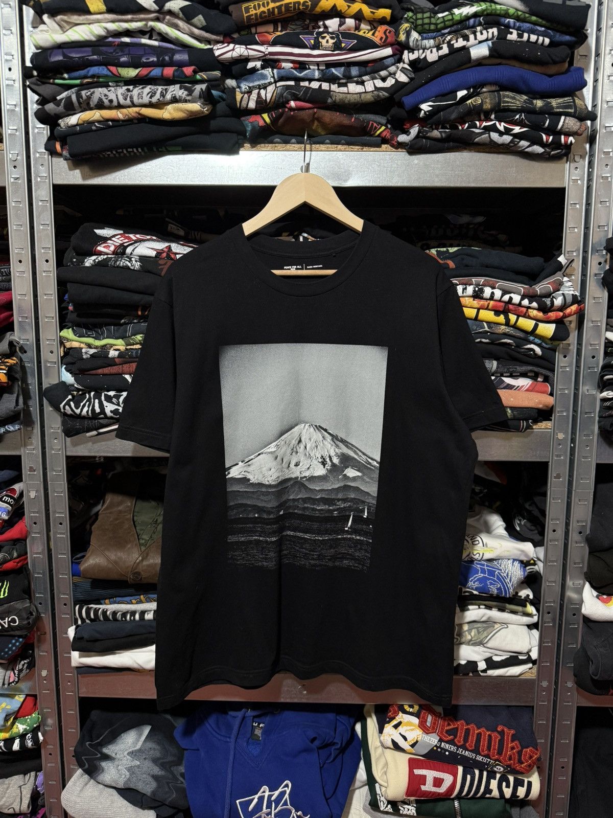 Uniqlo Daido Moriyama Uniqlo Peace For All Retro T-Shirt Y2K Hype Size US XXL / EU 58 / 5 - 1 Thumbnail