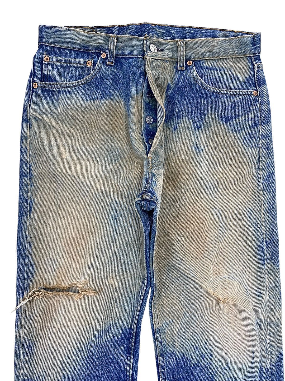 Levi's Vintage Levi’s Rusty Faded Wash Style Ripped Jeans Size US 32 / EU 48 - 2 Thumbnail