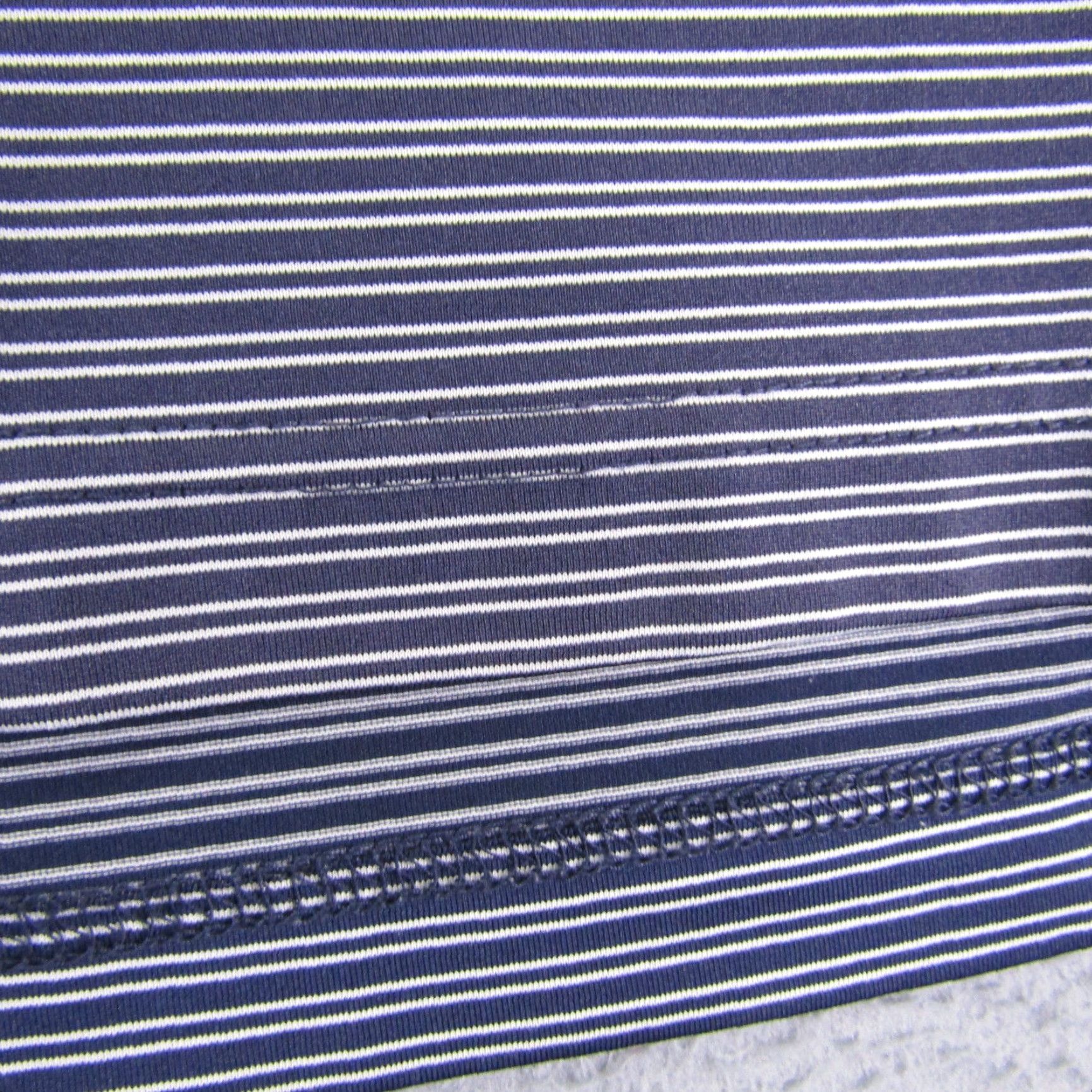 Vintage F&G Golf Polo Shirt XL Blue Striped Short Sleeve Casual Sports Men Size US XL / EU 56 / 4 - 5 Thumbnail