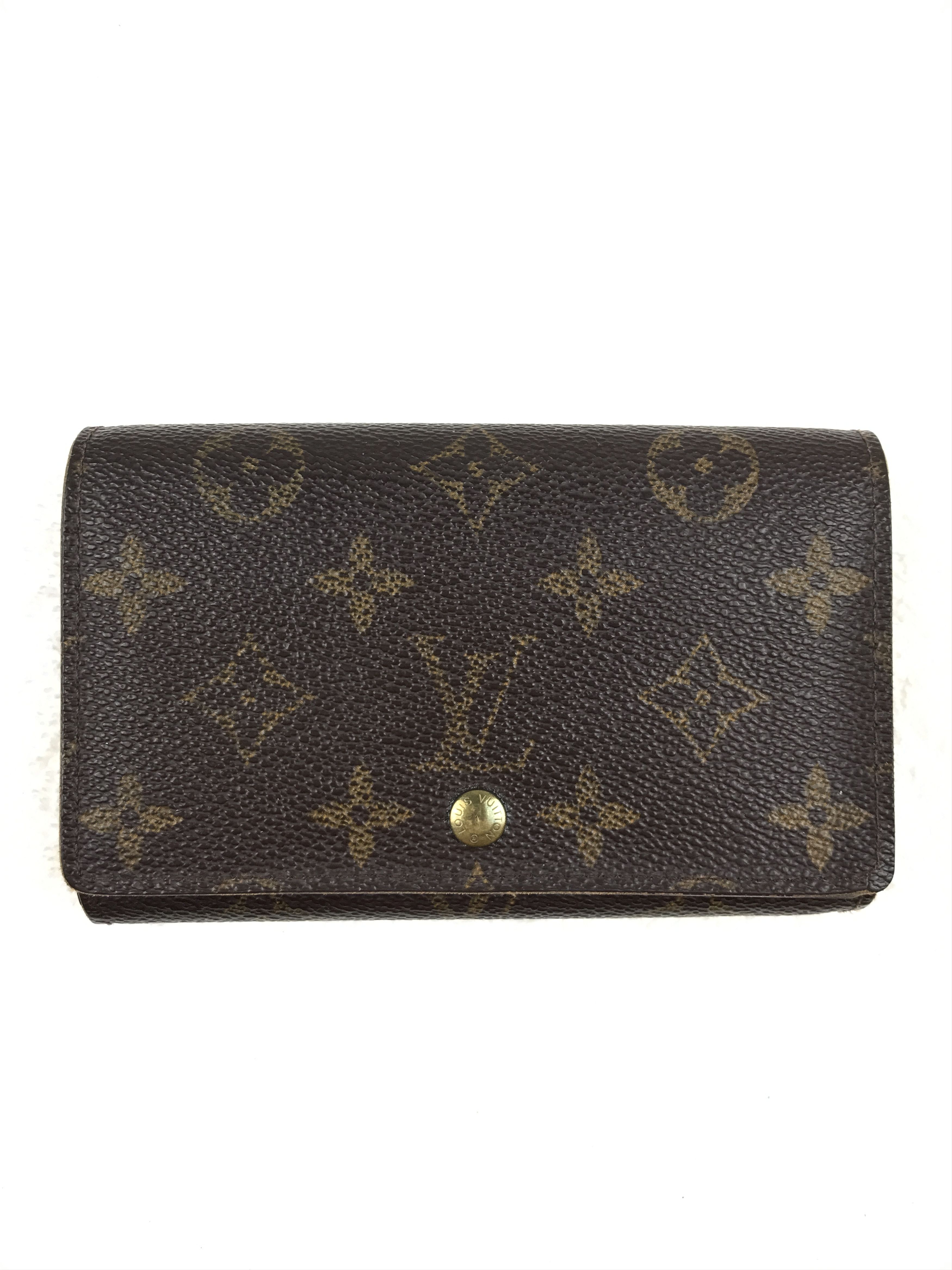 Louis Vuitton Vintage Louis Vuitton Monogram Porte Monnaie Billets Tresor Size ONE SIZE - 1 Thumbnail