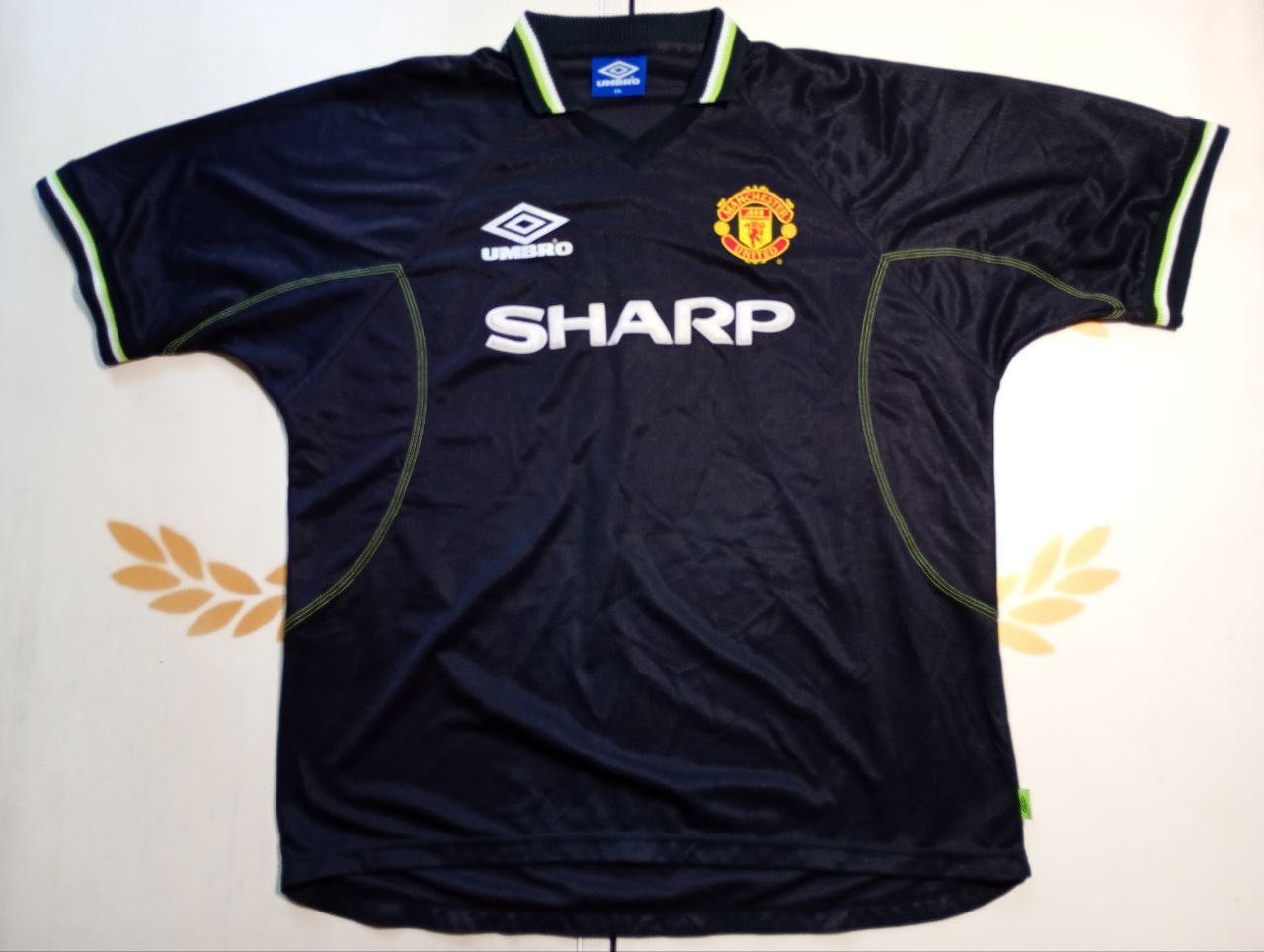 Umbro Umbro Manchester United Third Jersey 1998-1999 Size US XXL / EU 58 / 5 - 10 Thumbnail