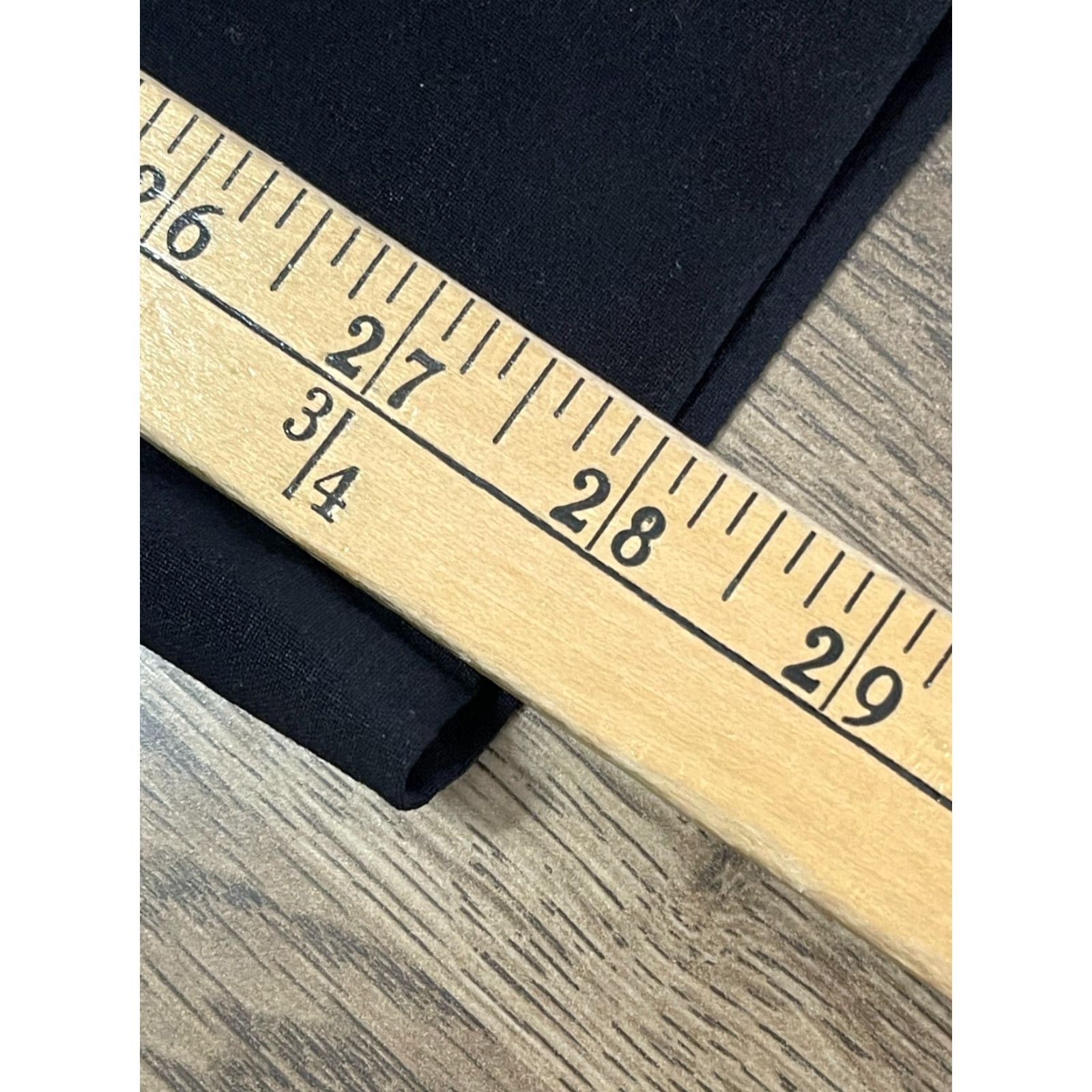 Talbots Talbots Pants Women 2P Petite Black Casual Pants Size 26" / US 2 / IT 38 - 4 Thumbnail