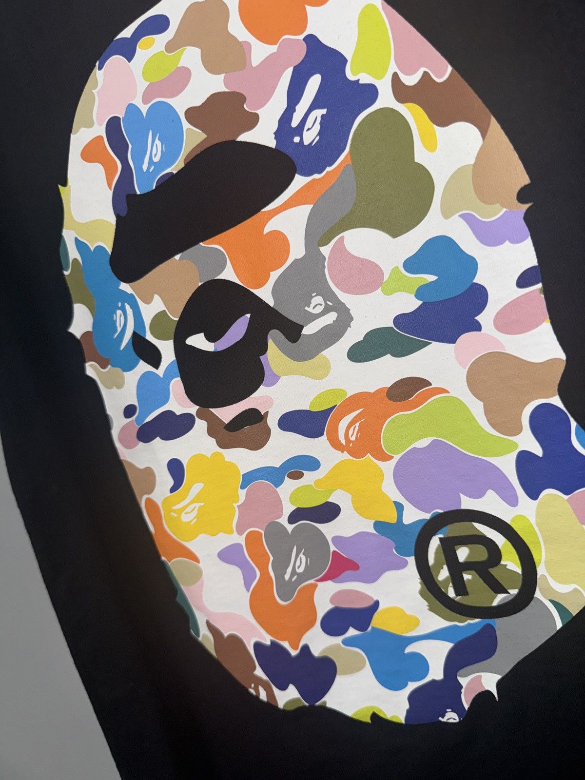 Bape Multicolor Bape black short sleeve tee ladies Size XXS / US 00 / IT 34 - 8 Thumbnail