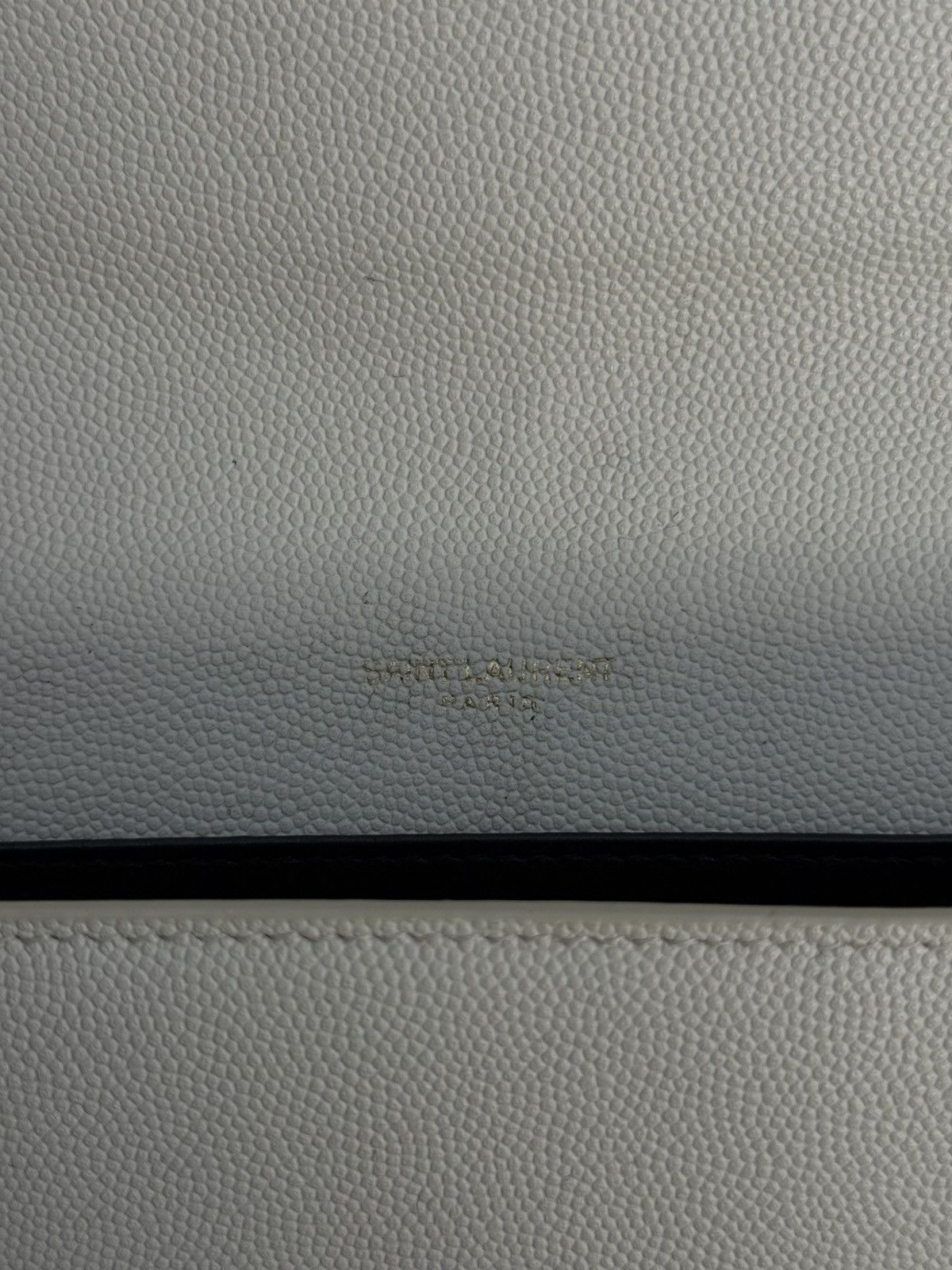 Saint Laurent Paris Saint Laurent Paris Uptown White Chain Bag Women Size ONE SIZE - 15 Thumbnail