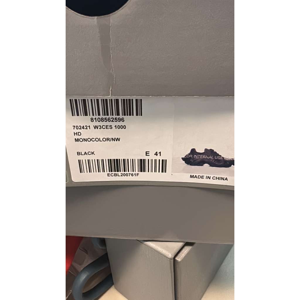 Balenciaga o1rshd1 HD Monocolor Mule Slipper Sandal in Black Size US 8 / EU 41 - 18 Thumbnail
