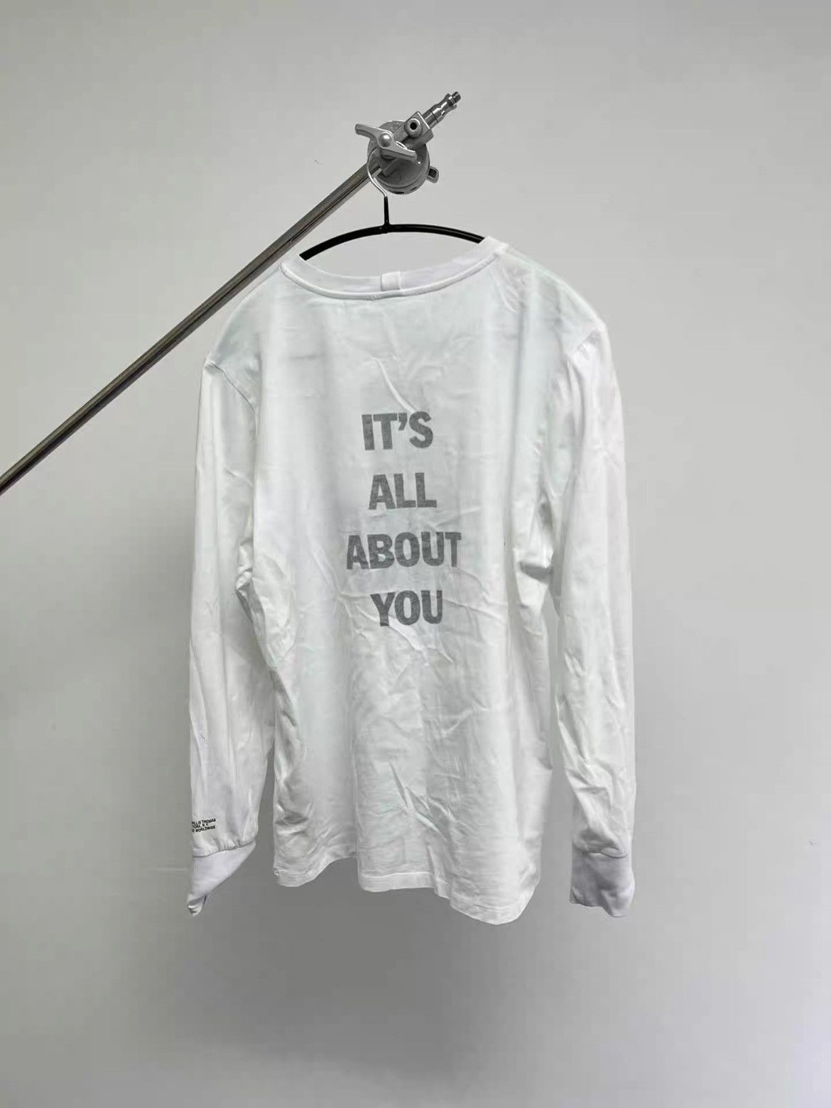 Helmut Lang Helmut Lang “it’s all about you” tee Size US M / EU 48-50 / 2 - 4 Thumbnail