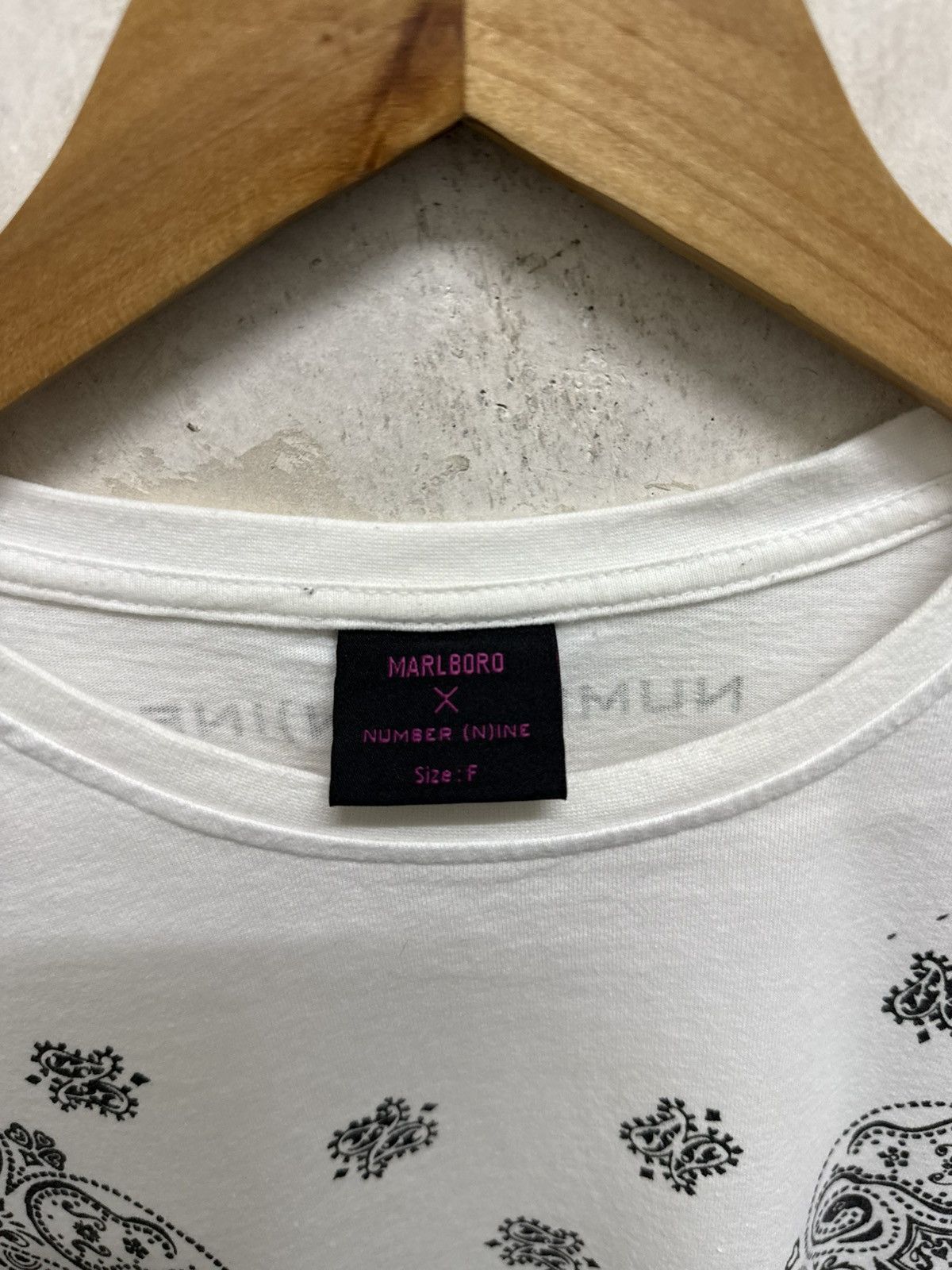Number (N)ine Number Nine x Marlboro Bandana Tees Size US M / EU 48-50 / 2 - 5 Thumbnail