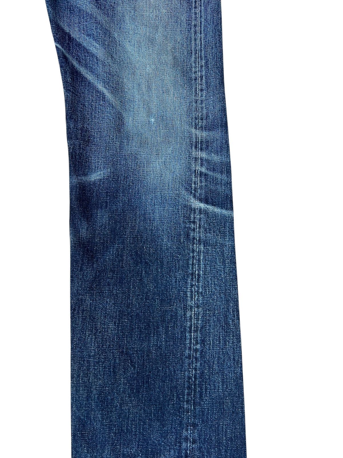 Full Count & Co. Vintage Full Count Japan Distressed Denim Selvedge Jeans Size US 30 / EU 46 - 9 Thumbnail