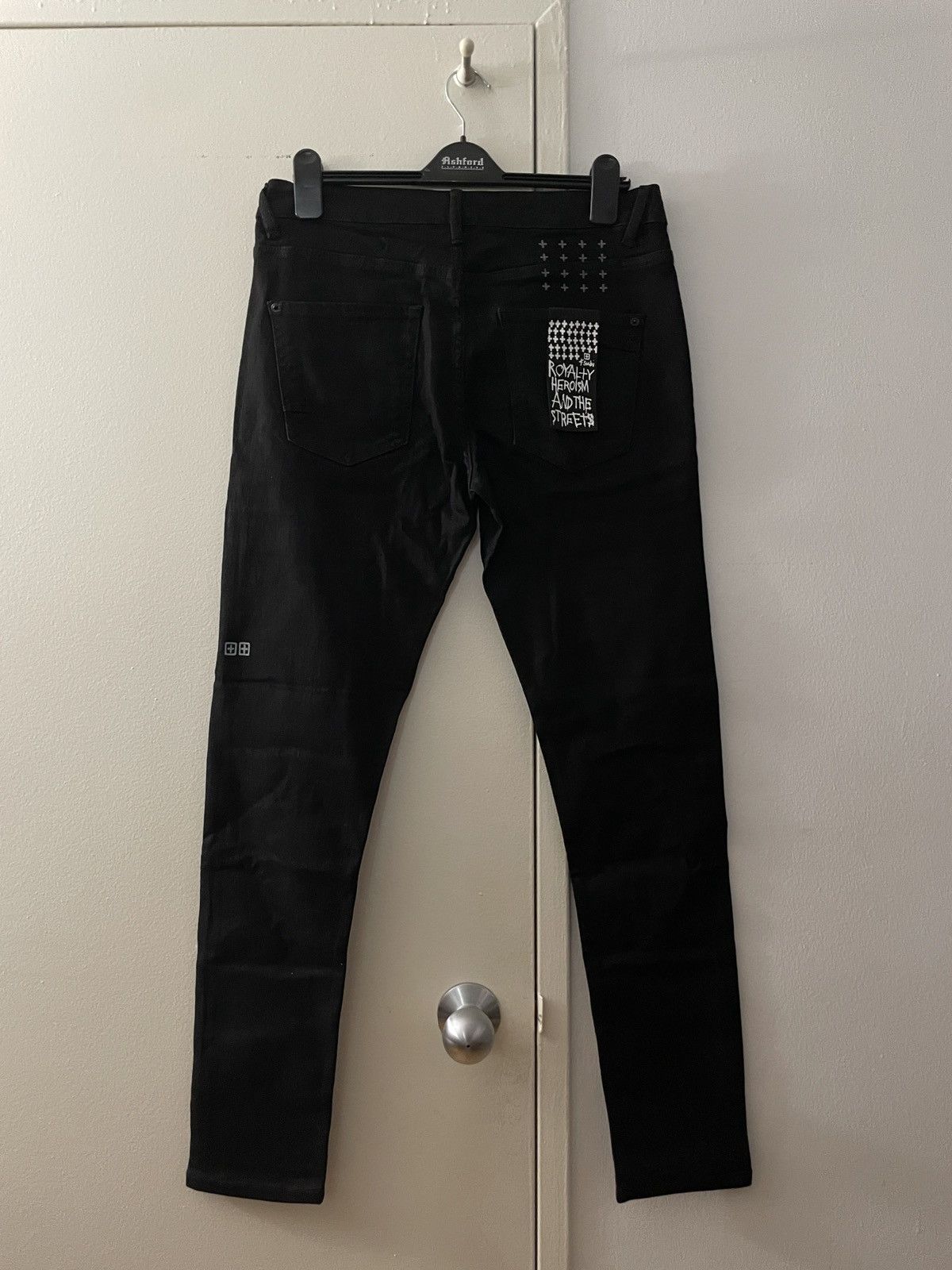 Ksubi Black Van Winkle Rebel Jeans