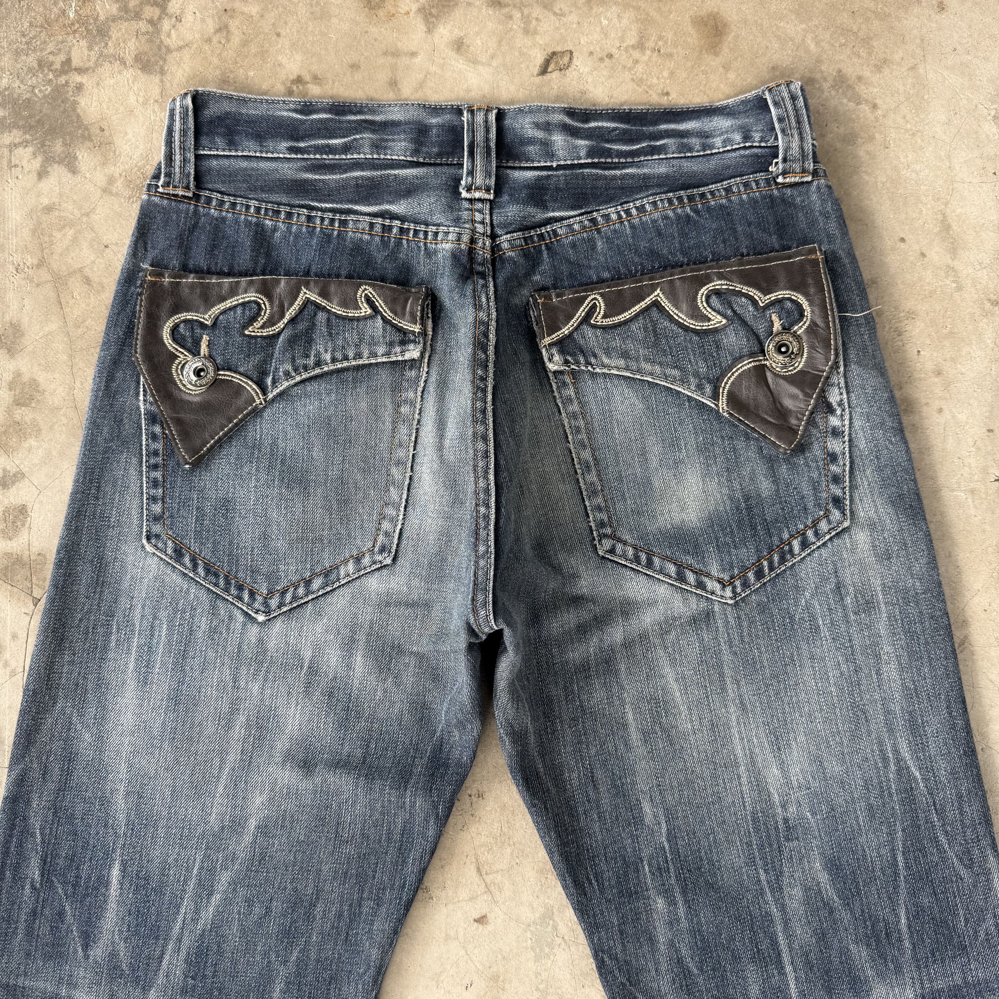 VILLAND W31 Vintage Villand storm Faded Denim Jean Size US 31 - 9 Thumbnail