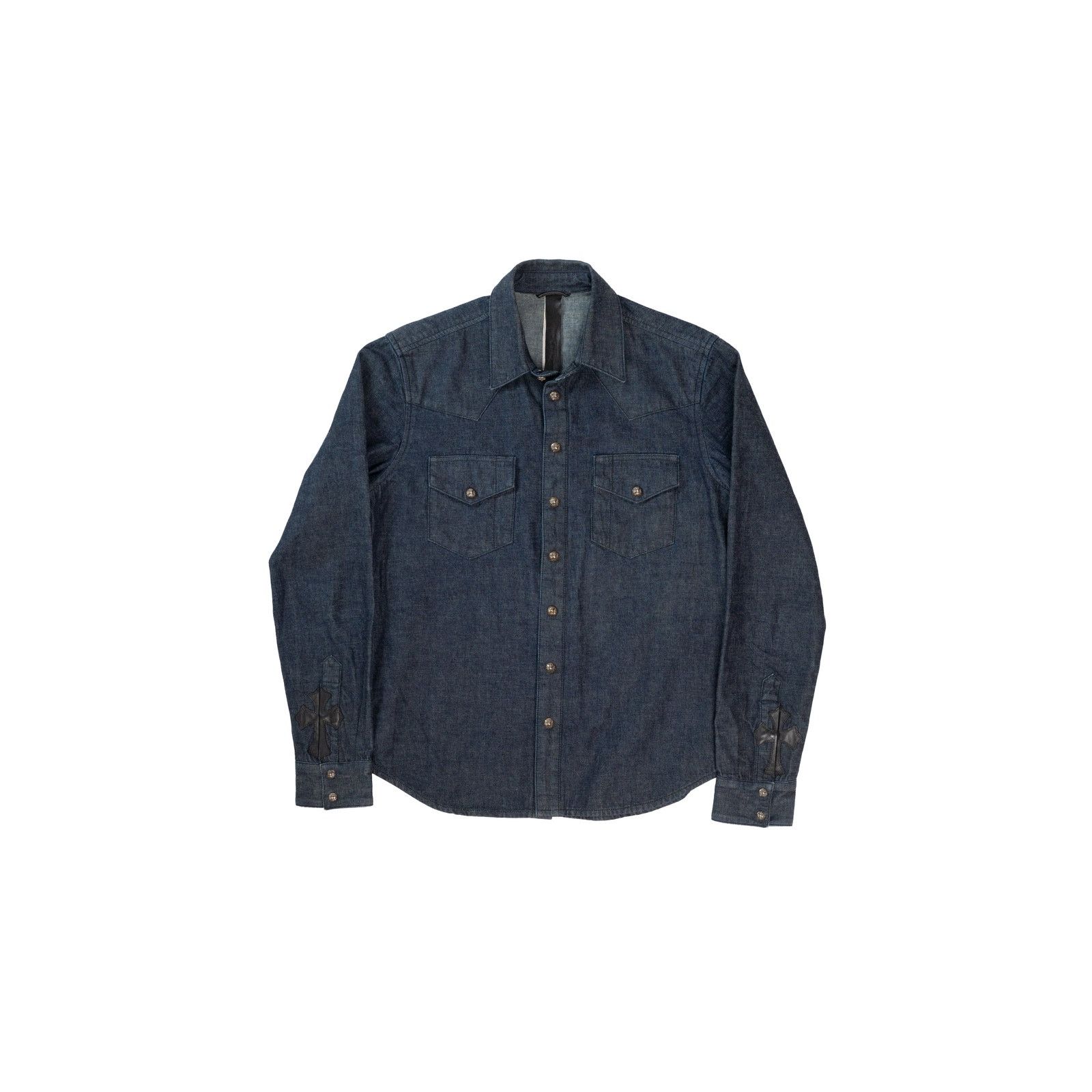 Chrome Hearts Denim Work Dog Jacket Size US S / EU 44-46 / 1 - 1 Thumbnail