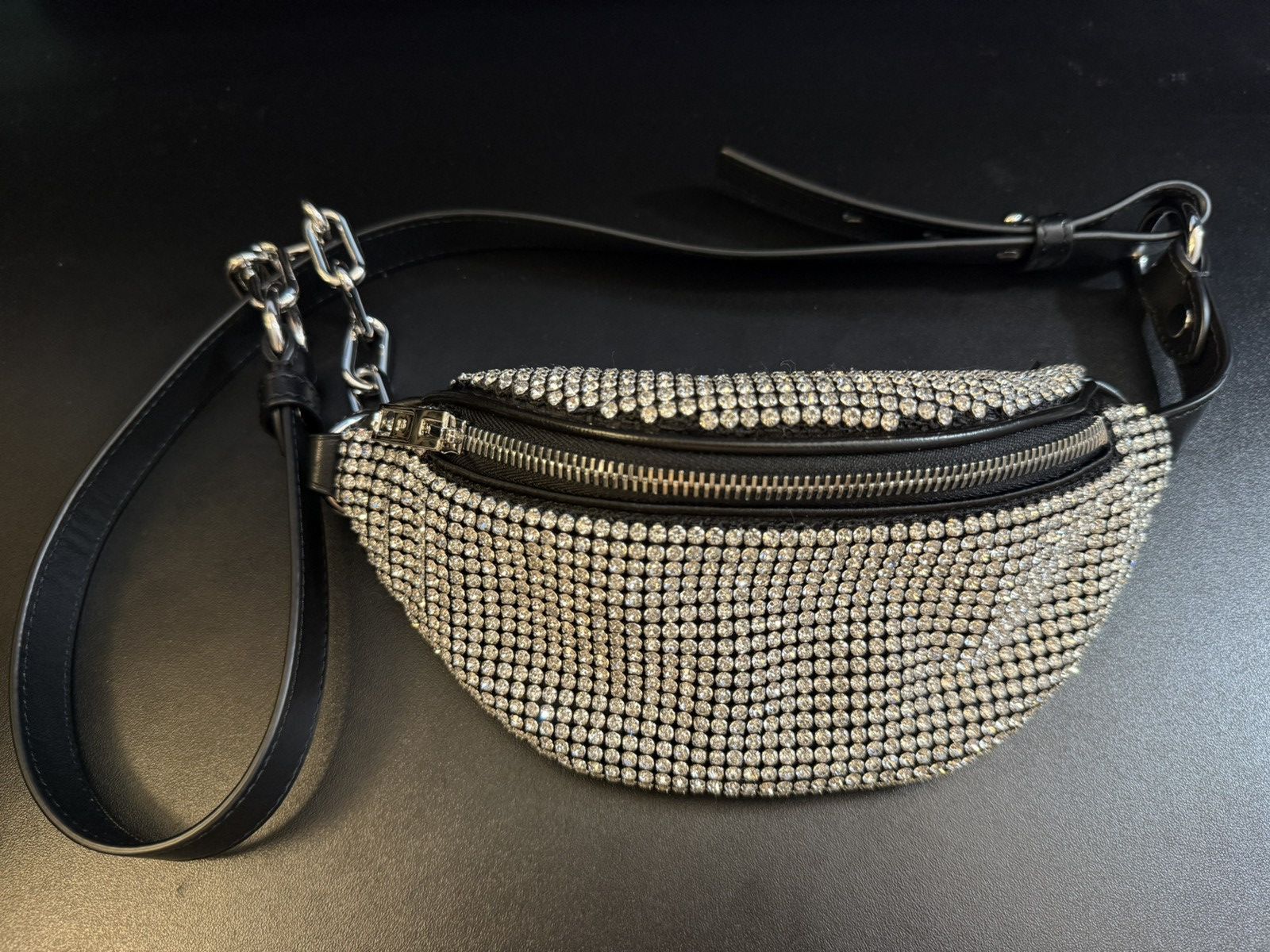 Alexander Wang Alexander Wang Attica Rhinestone Fanny Pack Size ONE SIZE - 1 Thumbnail