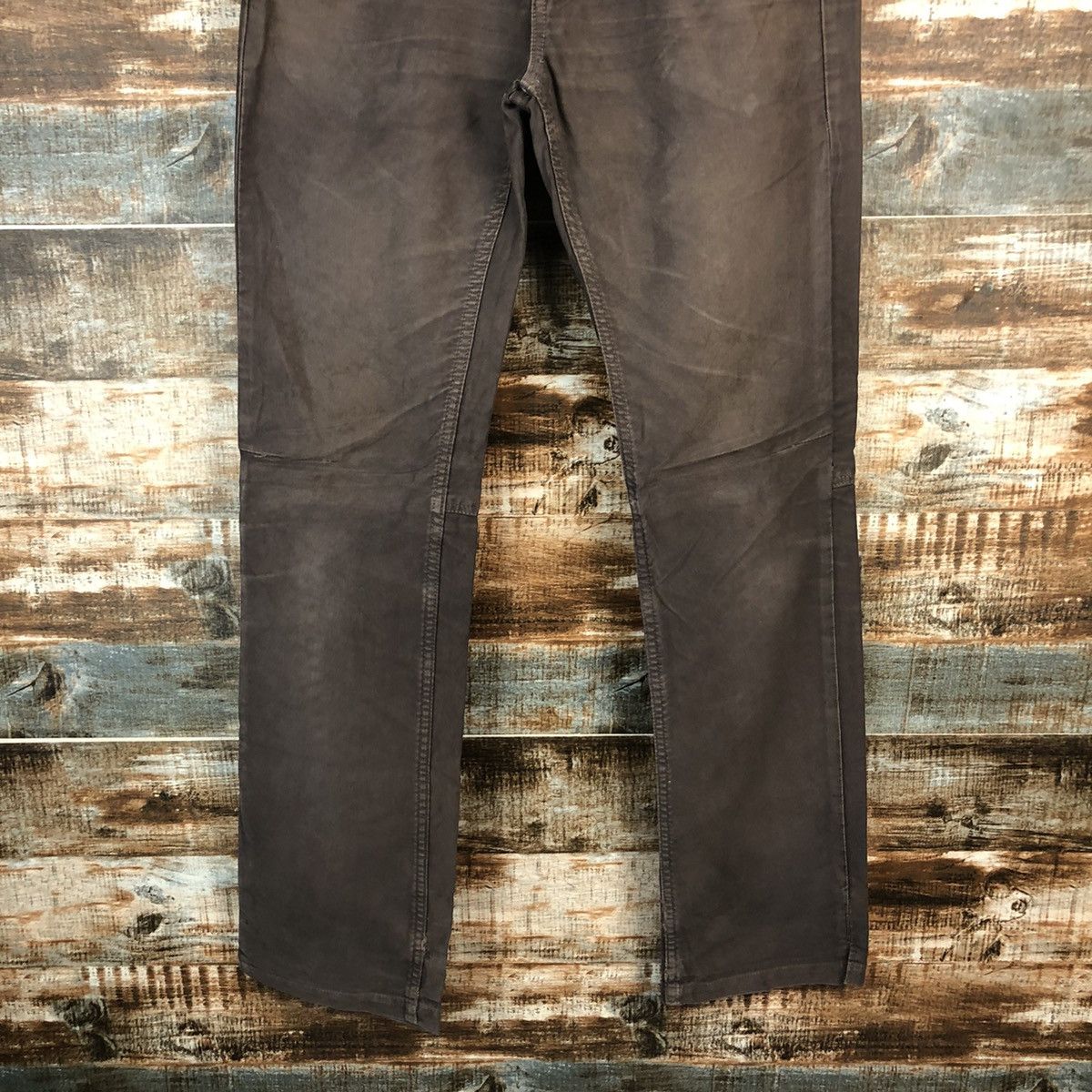 Japanese Brand Cau ooo Brown vintage Casual Pants #A1425 Size US 30 / EU 46 - 6 Thumbnail