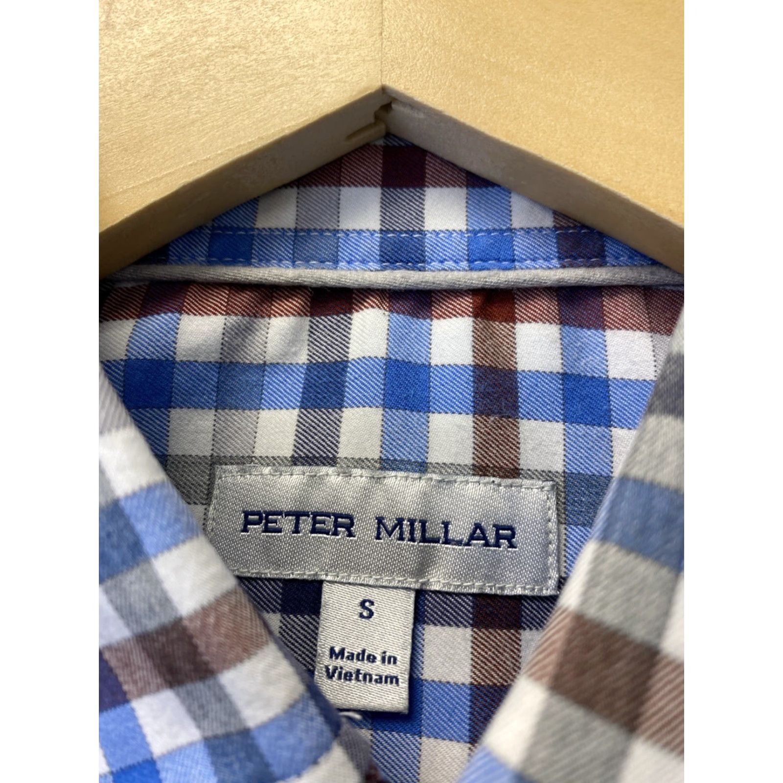 Peter Millar Peter Millar Comfort Plaid Button-Down Shirt Men’s Small Long Sleeve Stretch Multicolor Size US S / EU 44-46 / 1 - 4 Thumbnail